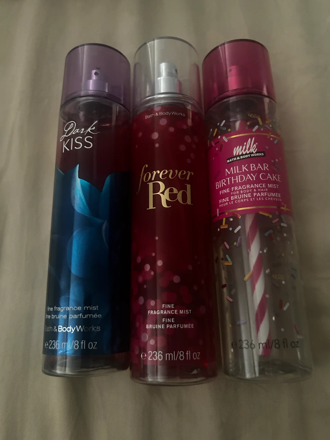 Bath & Body Works Fine Fragrance Mists - 3 Pack