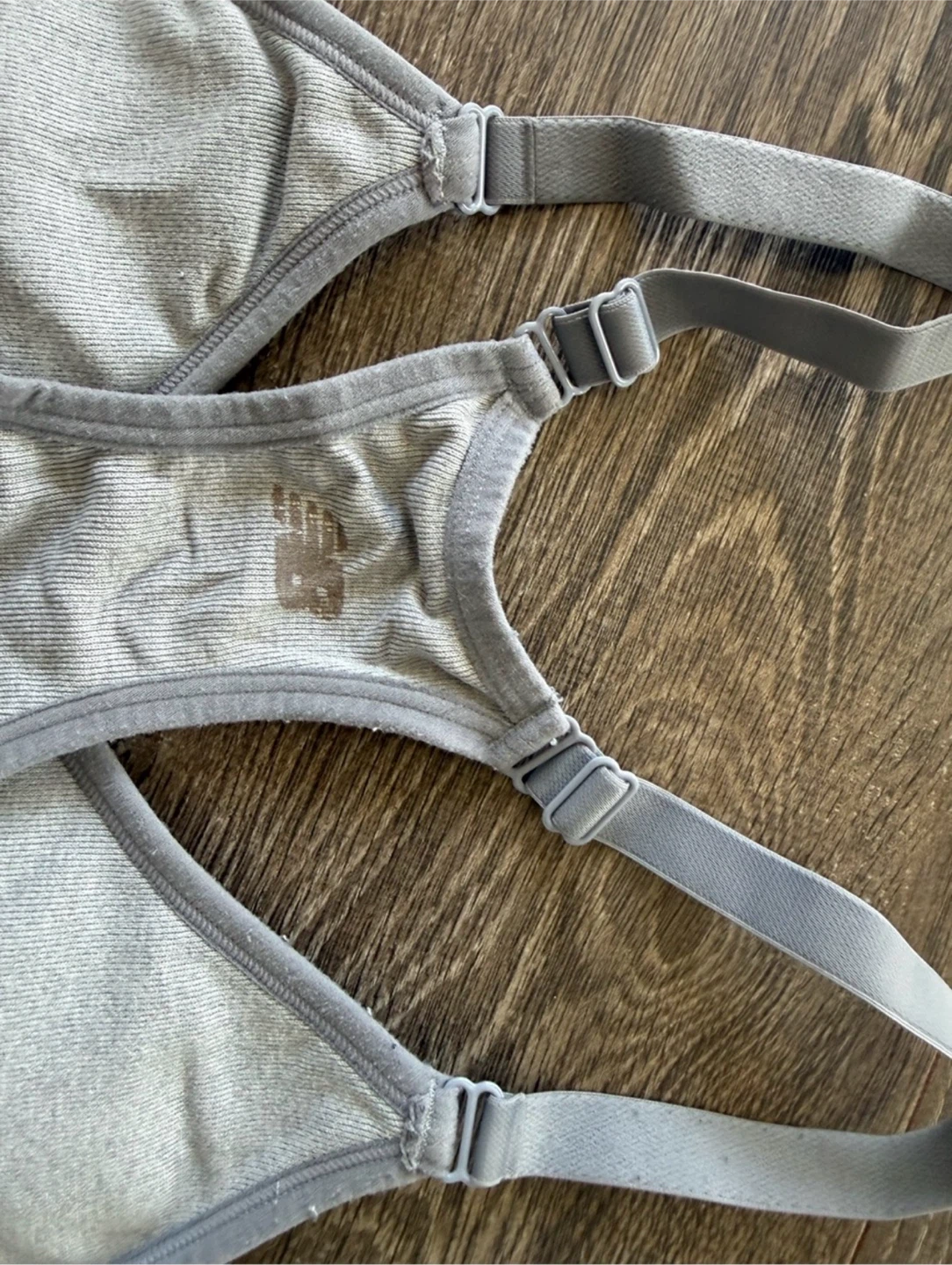 New balance Grey padded Sports Bra size medium - photo 4