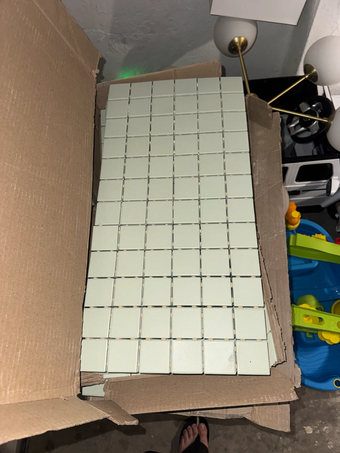 Daltile D152 Mint Ice 2x2 Mosaic Tile 48 square feet