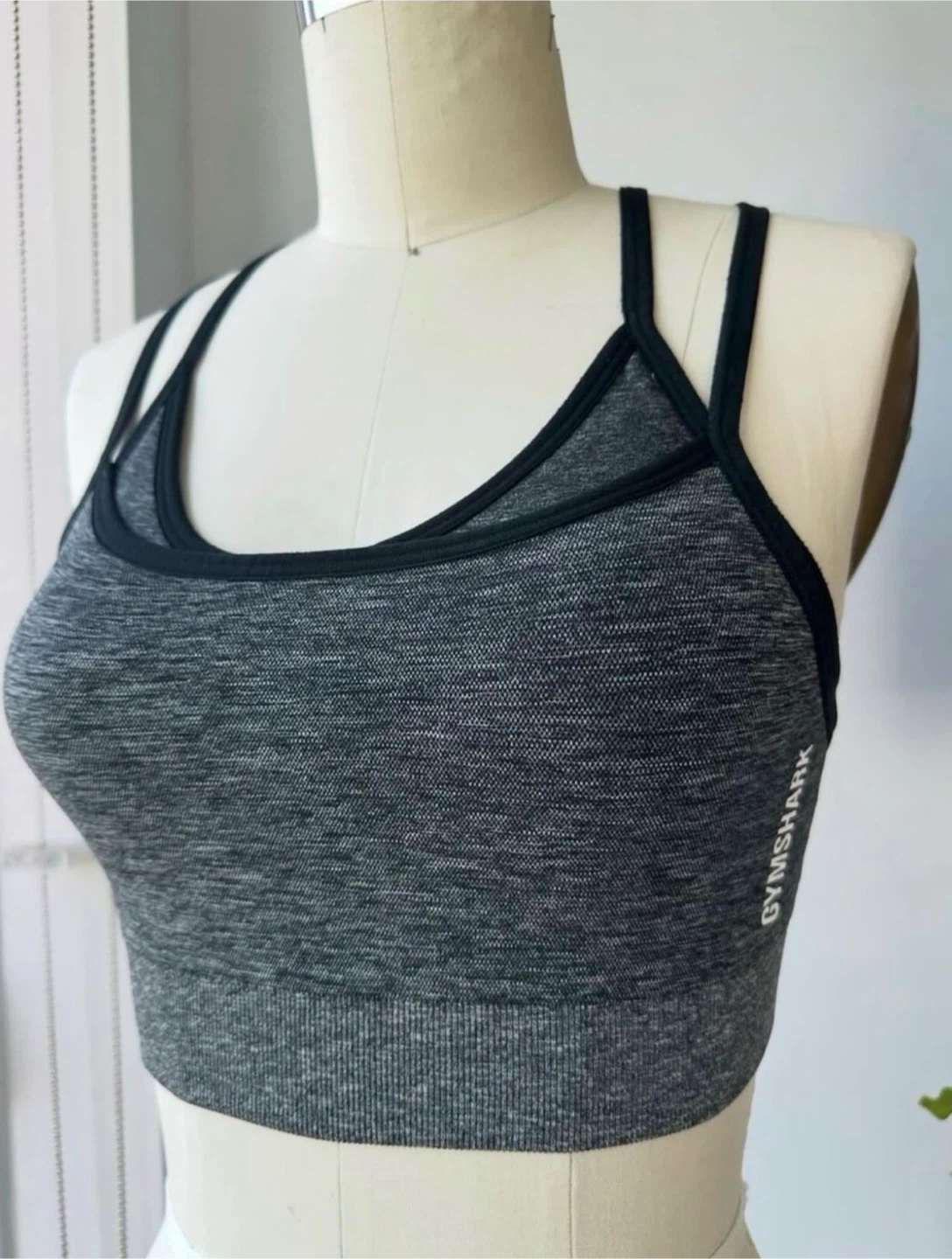 Gymshark Grey Sports Bra Size S