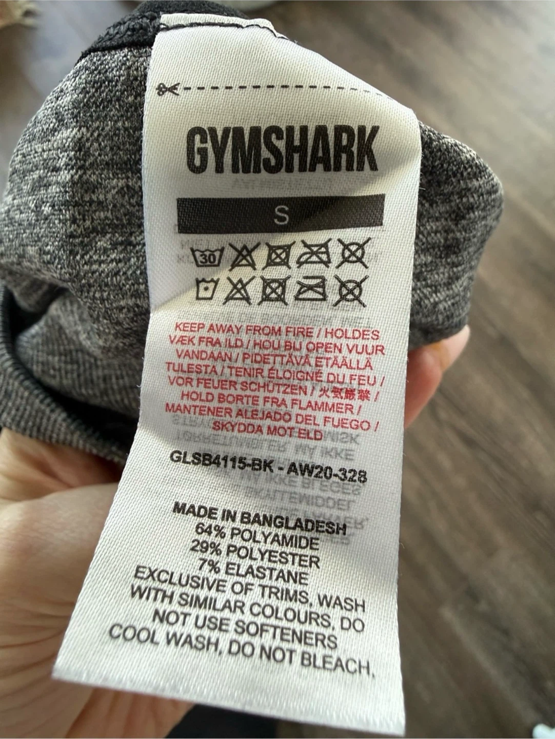 Gymshark Grey Sports Bra Size S - photo 3