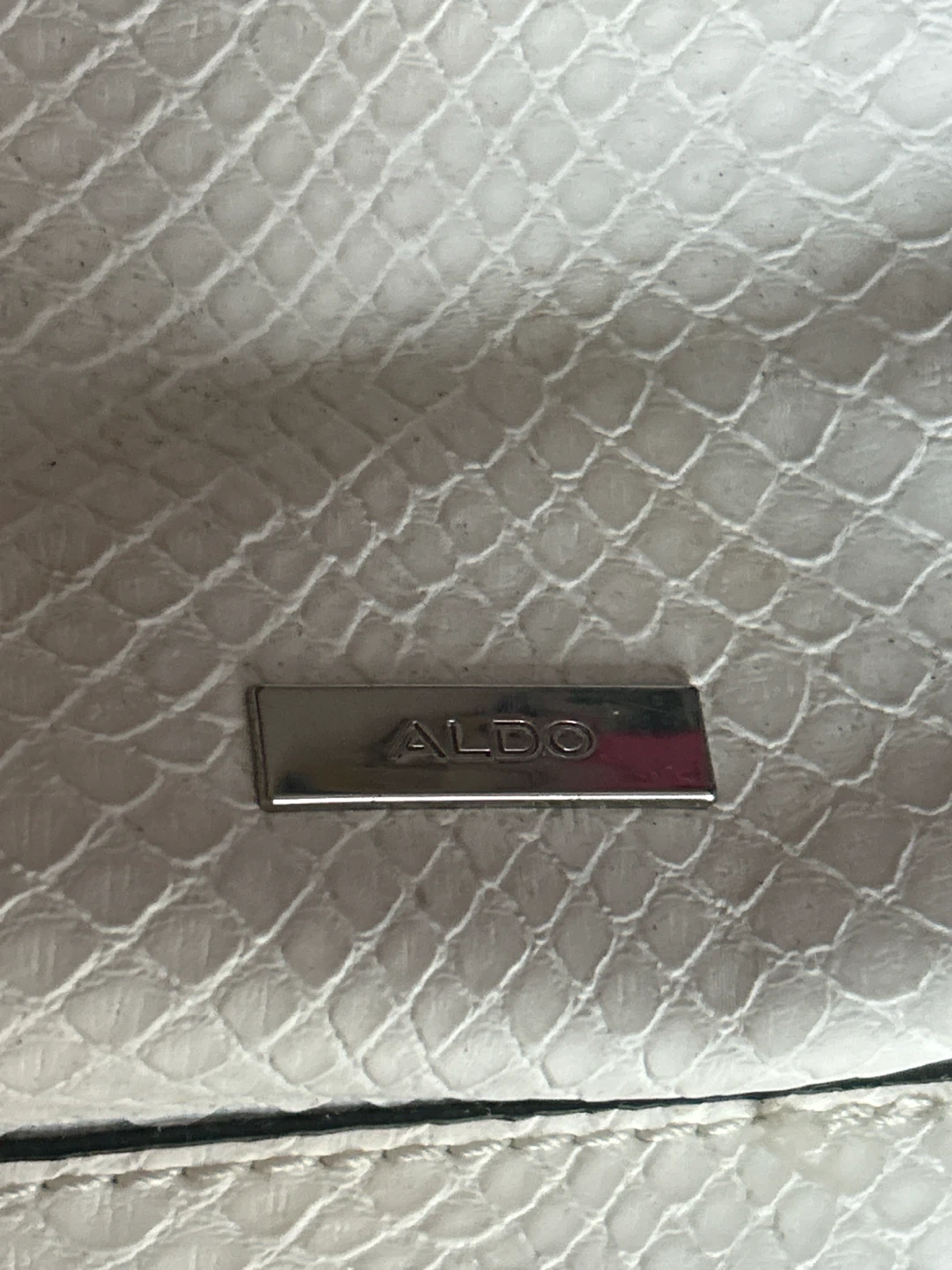 White ALDO Handbag with Studs - photo 2