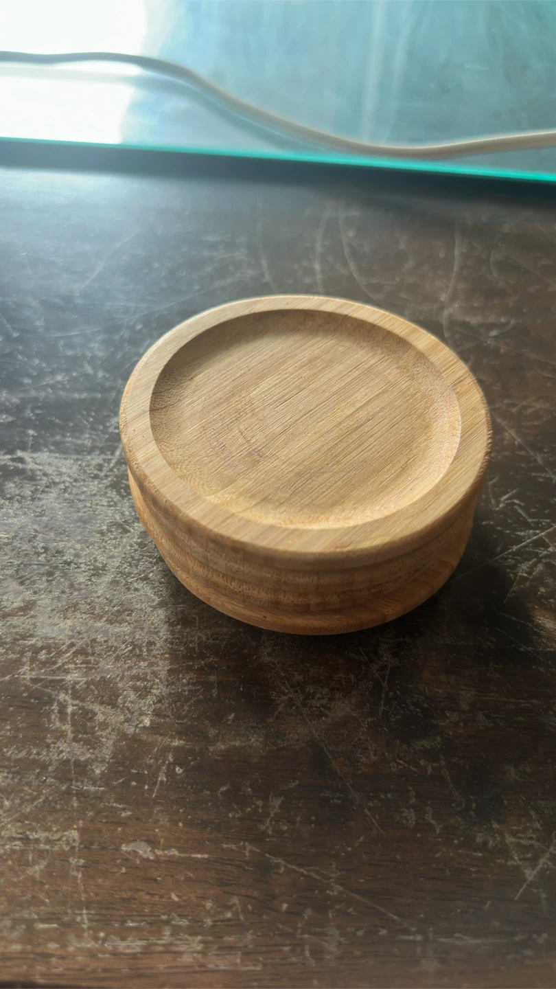 Set of 4 Round Wooden Coasters