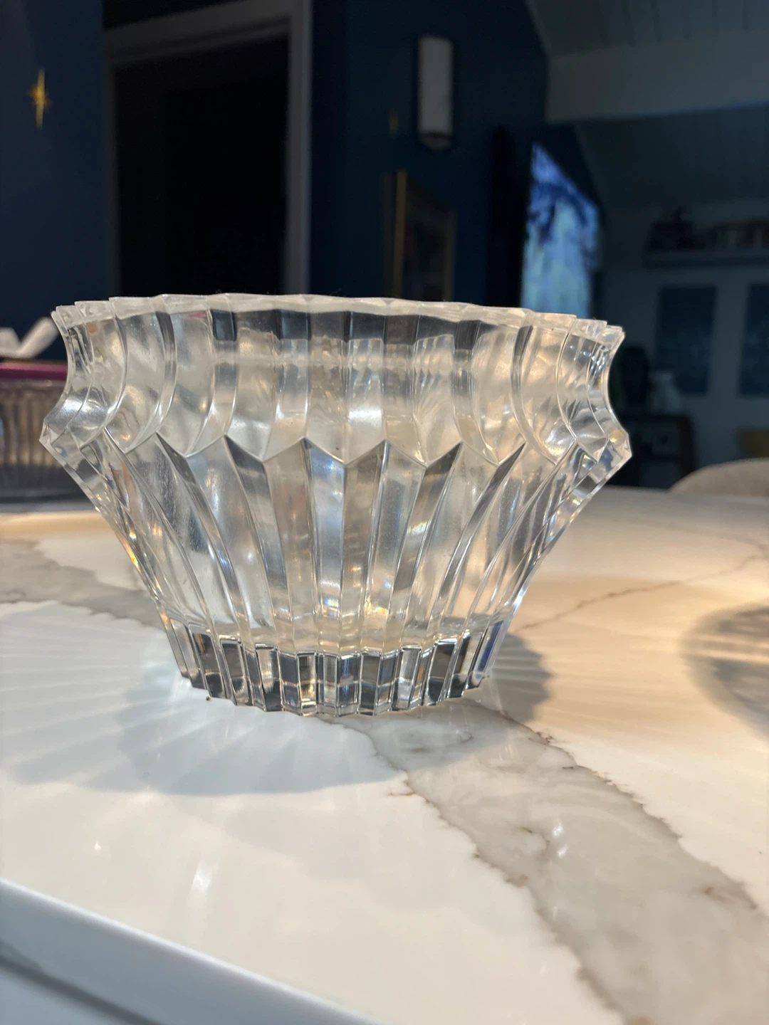 Crystal Glass Bowls and a glass jar - photo 3