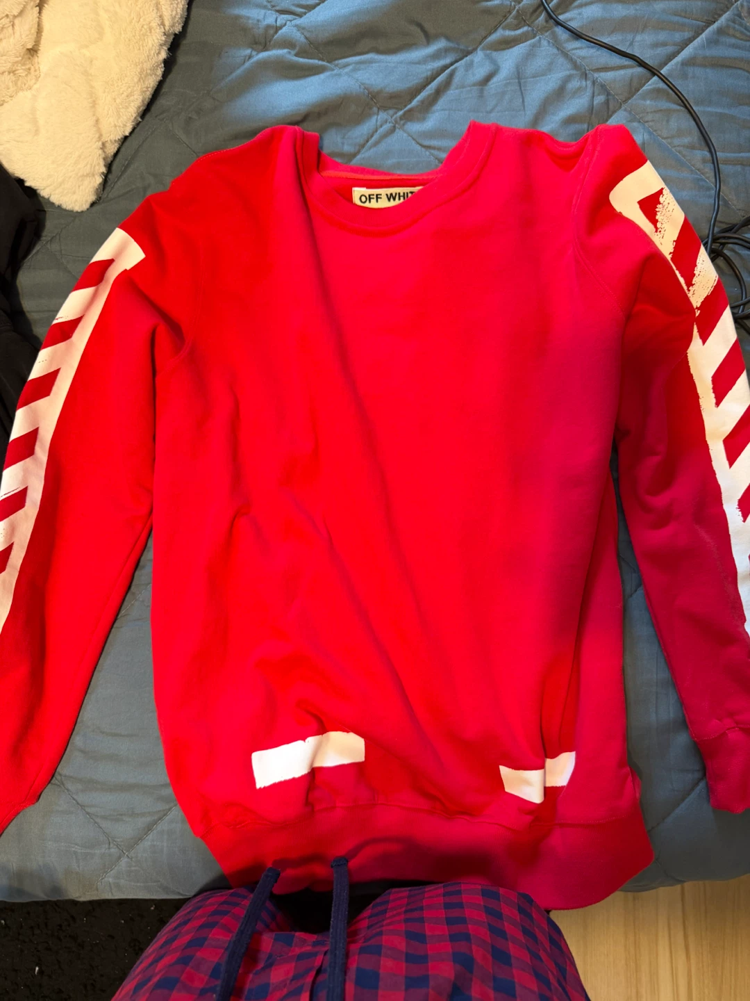 Off-White Red Sweatshirt