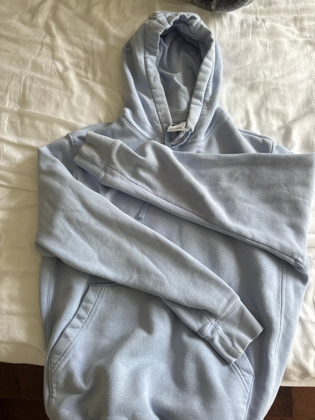 Nike Pullover Hoodie Light Blue - photo 3