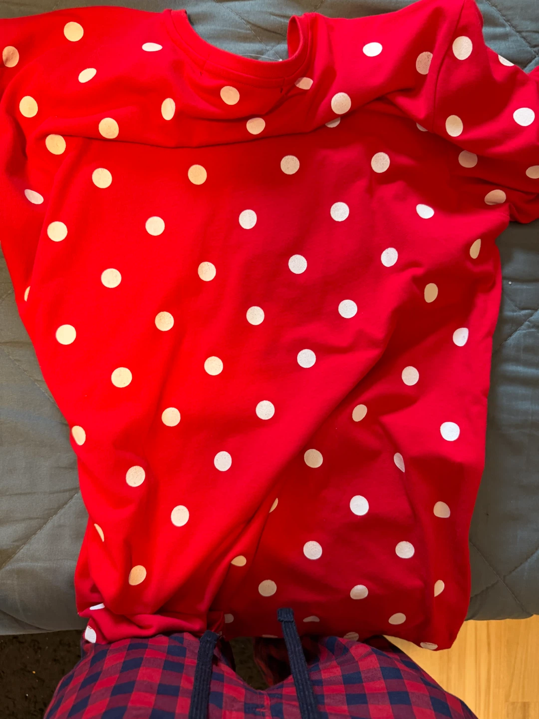 Hudson Red Polka Dot Shark Graphic T-Shirt - photo 2