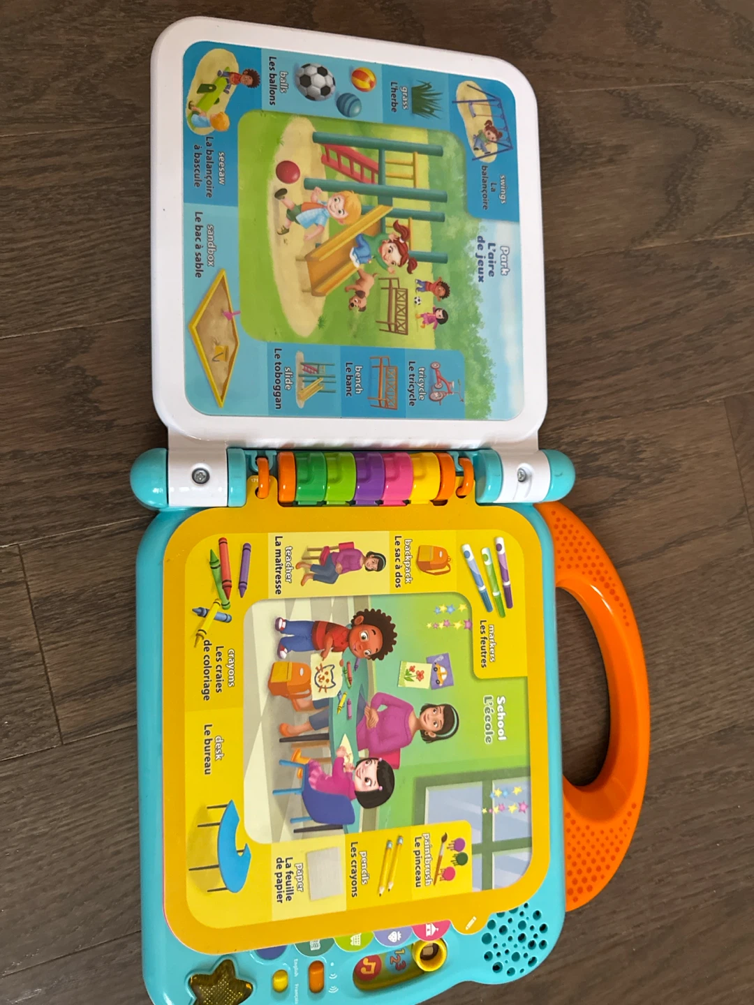 LeapFrog 100 Words About Places I Go Electronic Learning Book - photo 2