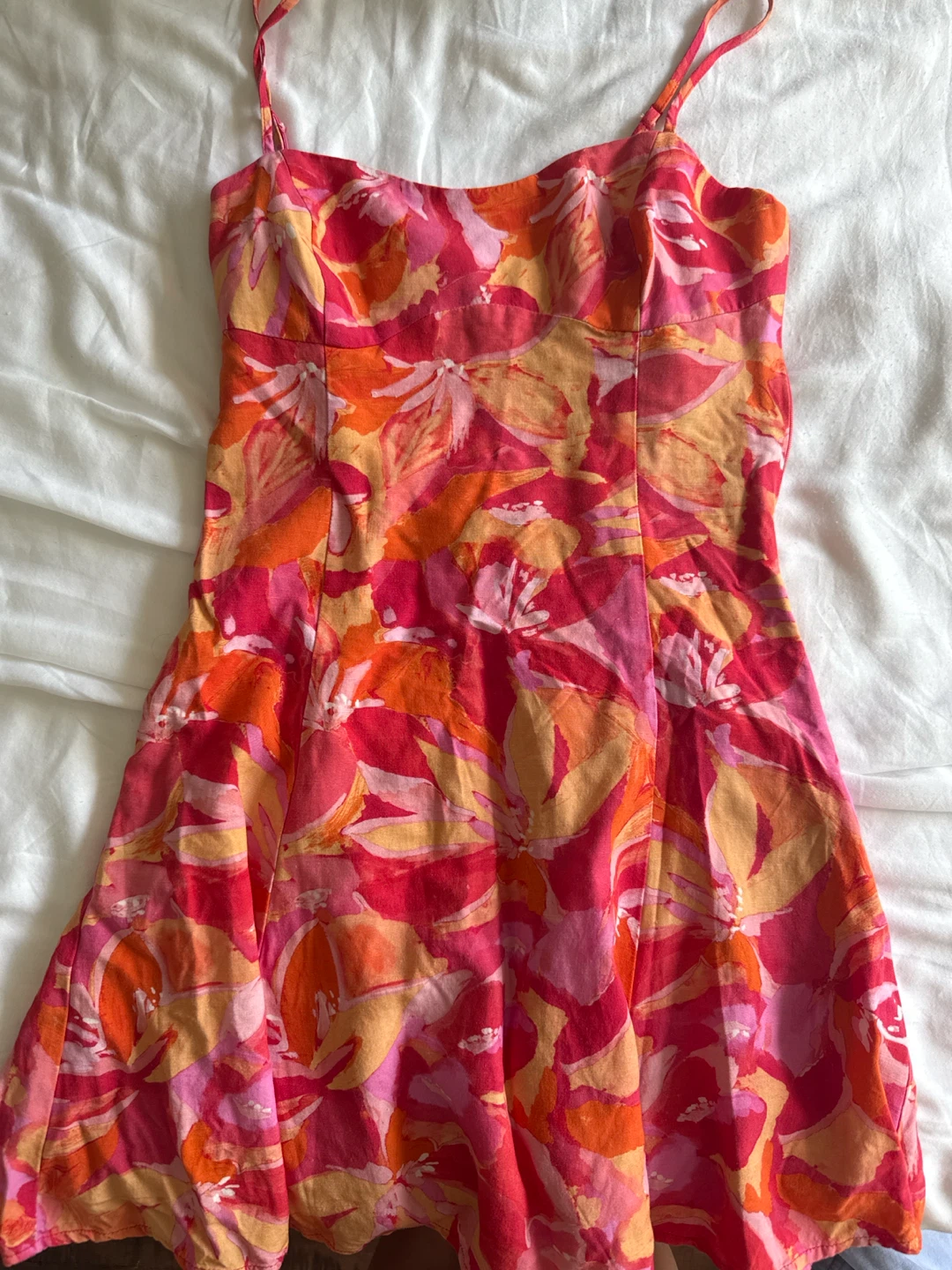 Dynamite Floral Smocked Dress TP/XS
