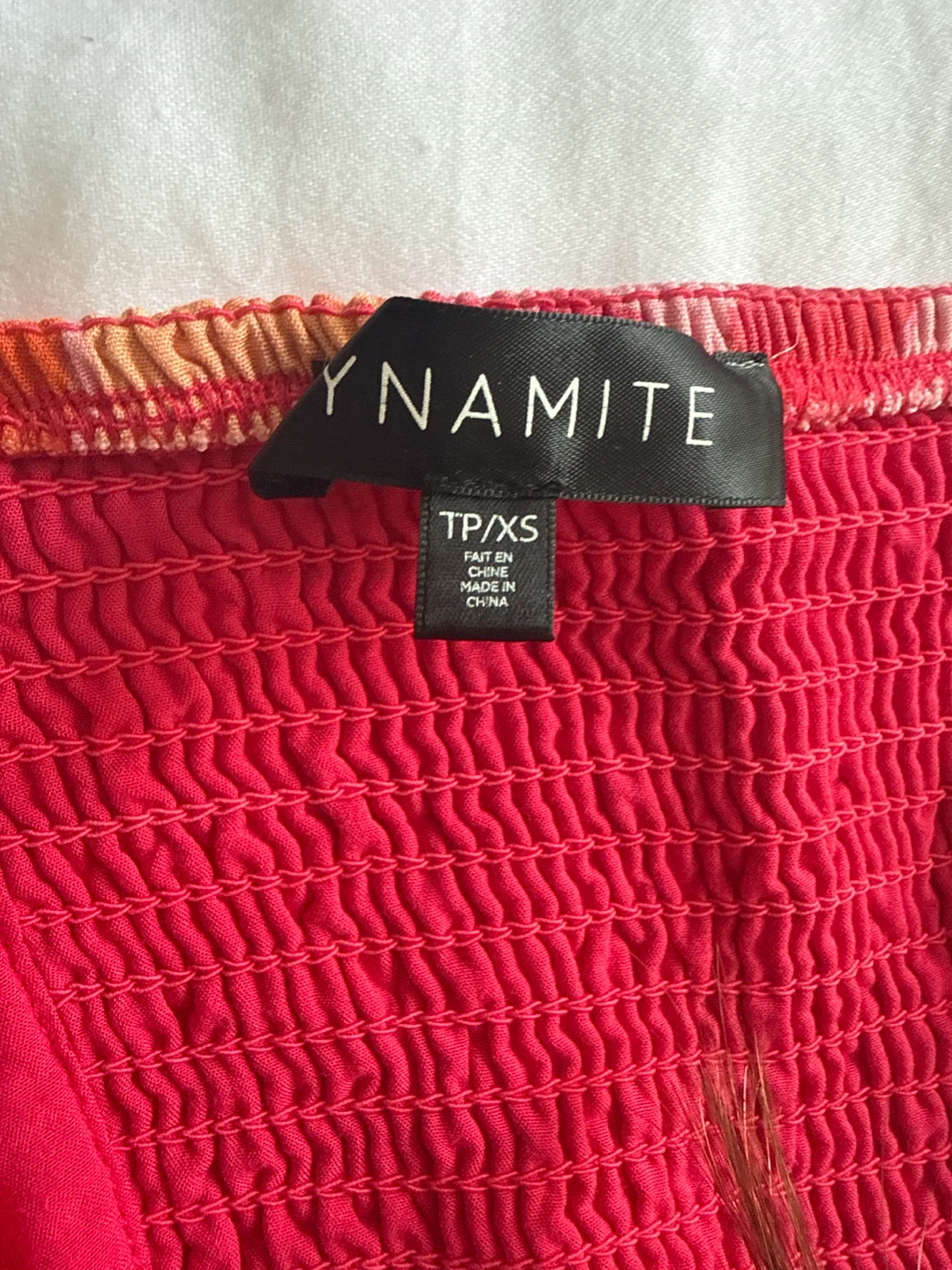 Dynamite Floral Smocked Dress TP/XS - photo 3