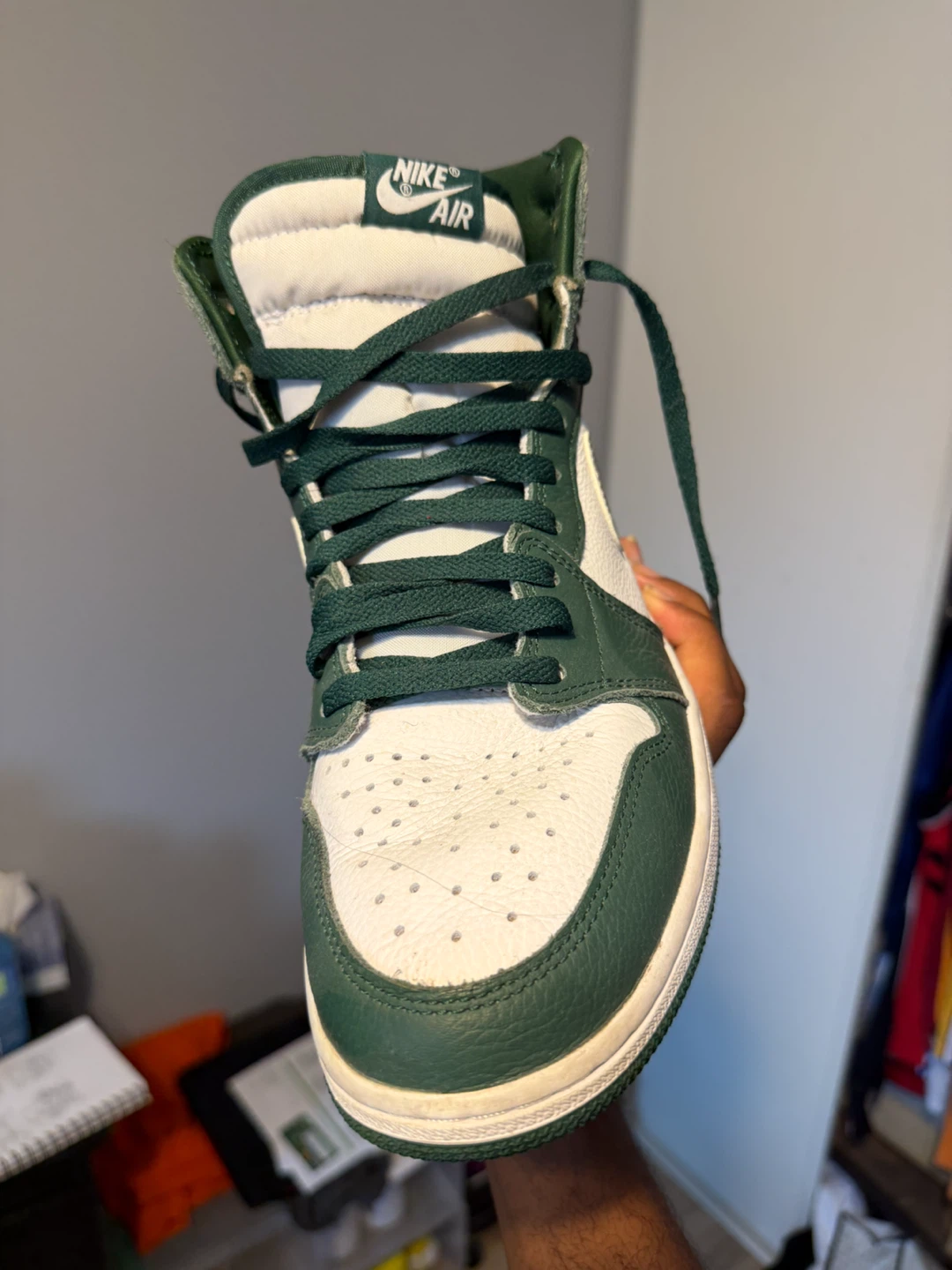 Air Jordan 1 High "Gorge Green" Sneakers - photo 2