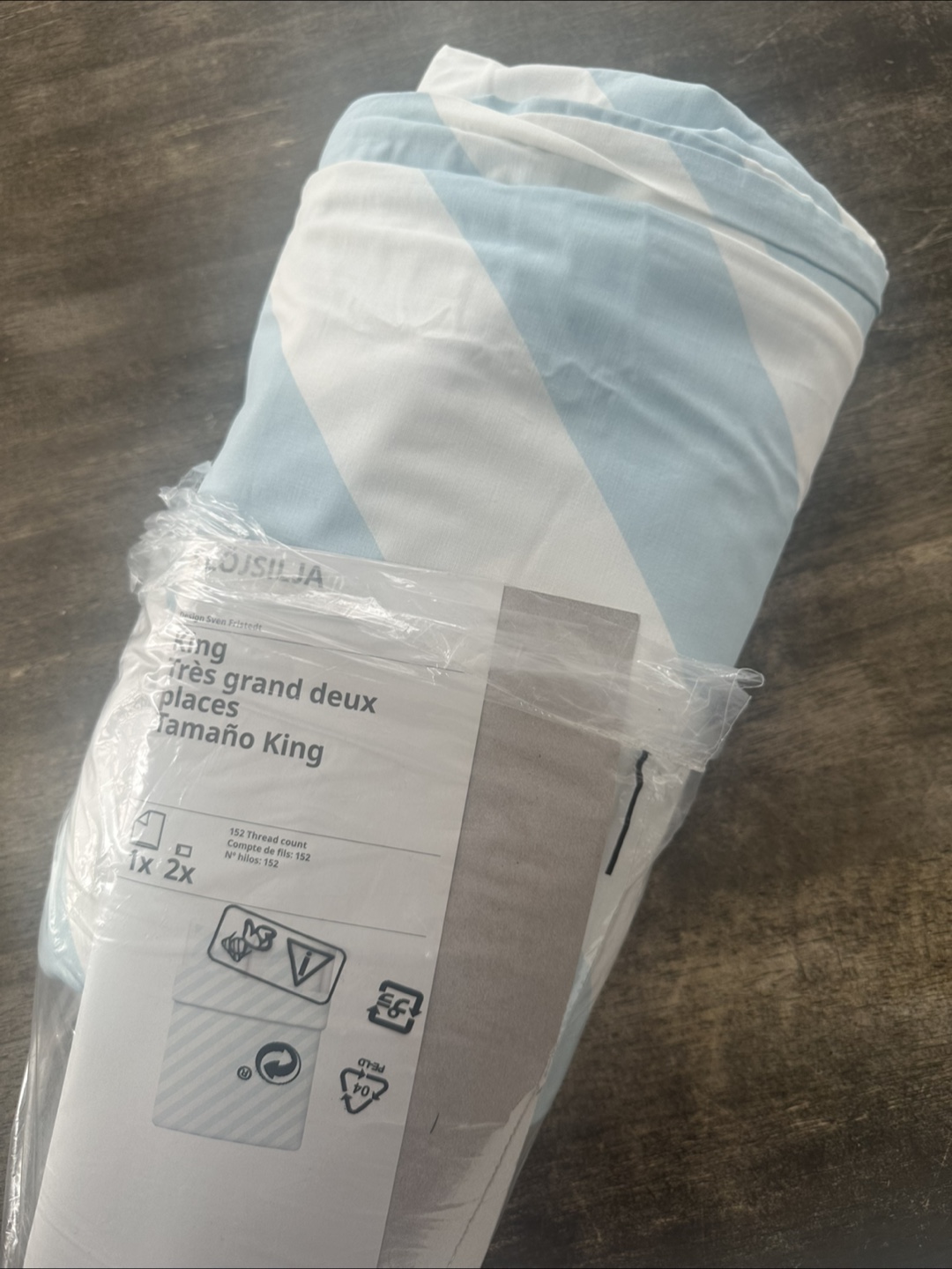 IKEA SLÖSILJA King Duvet Cover Set - photo 2