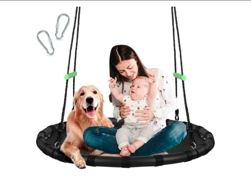 Round Tree Swing for Kids - 40" Diameter - photo 3