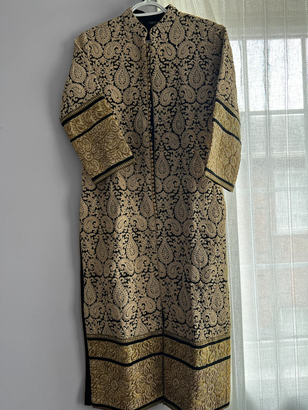 Heavily embroidered ladies Sherwani