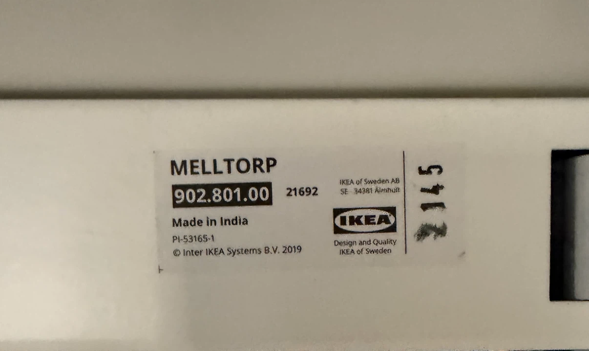 IKEA Melltorp Table - photo 4