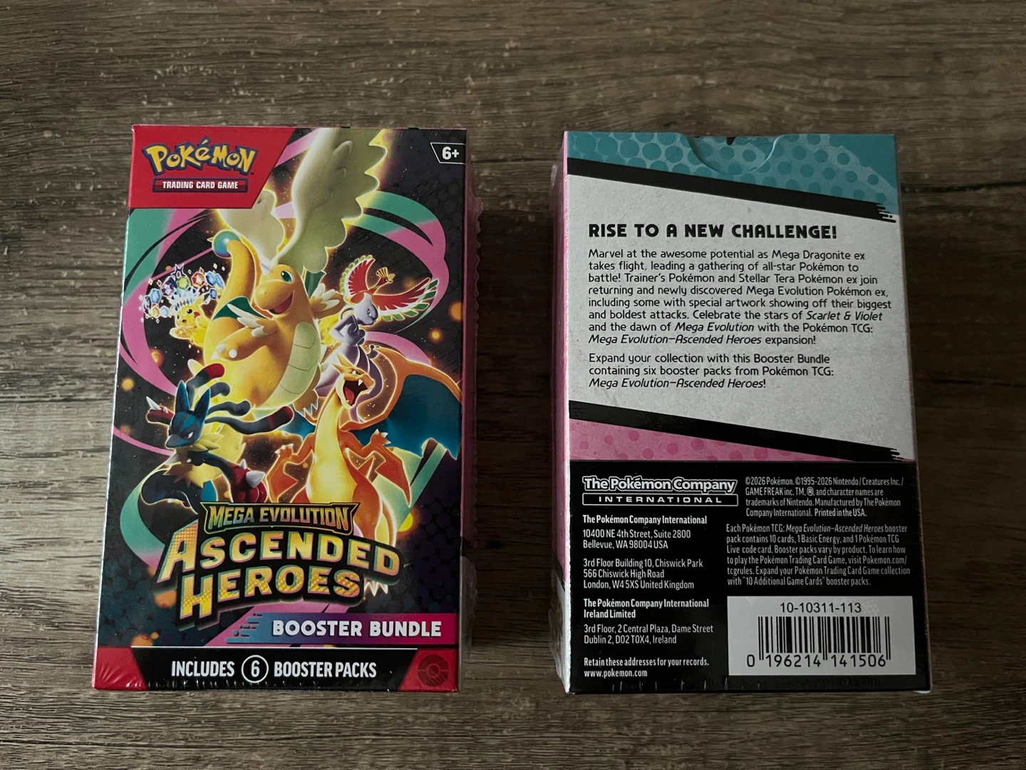 Pokemon Ascended Heroes Booster Bundle