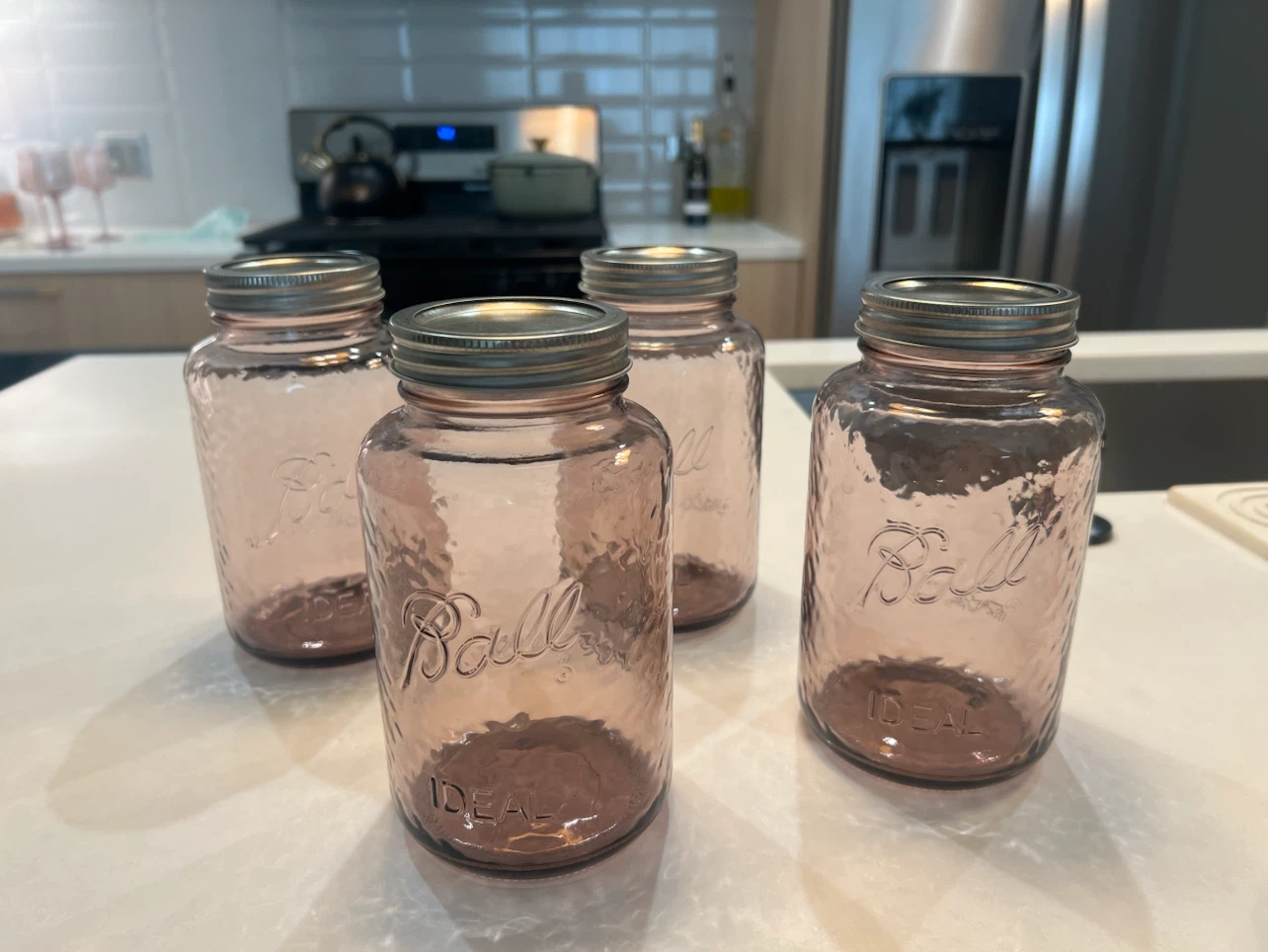 Ball Color Series Rose Mason Jars - 4 Count - photo 2