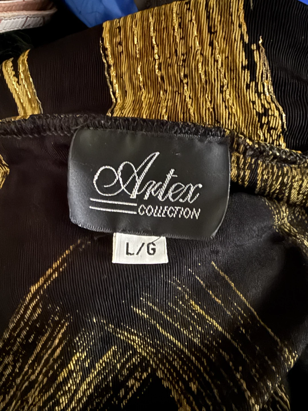 Artex Collection Gold and Black Blouse - photo 3