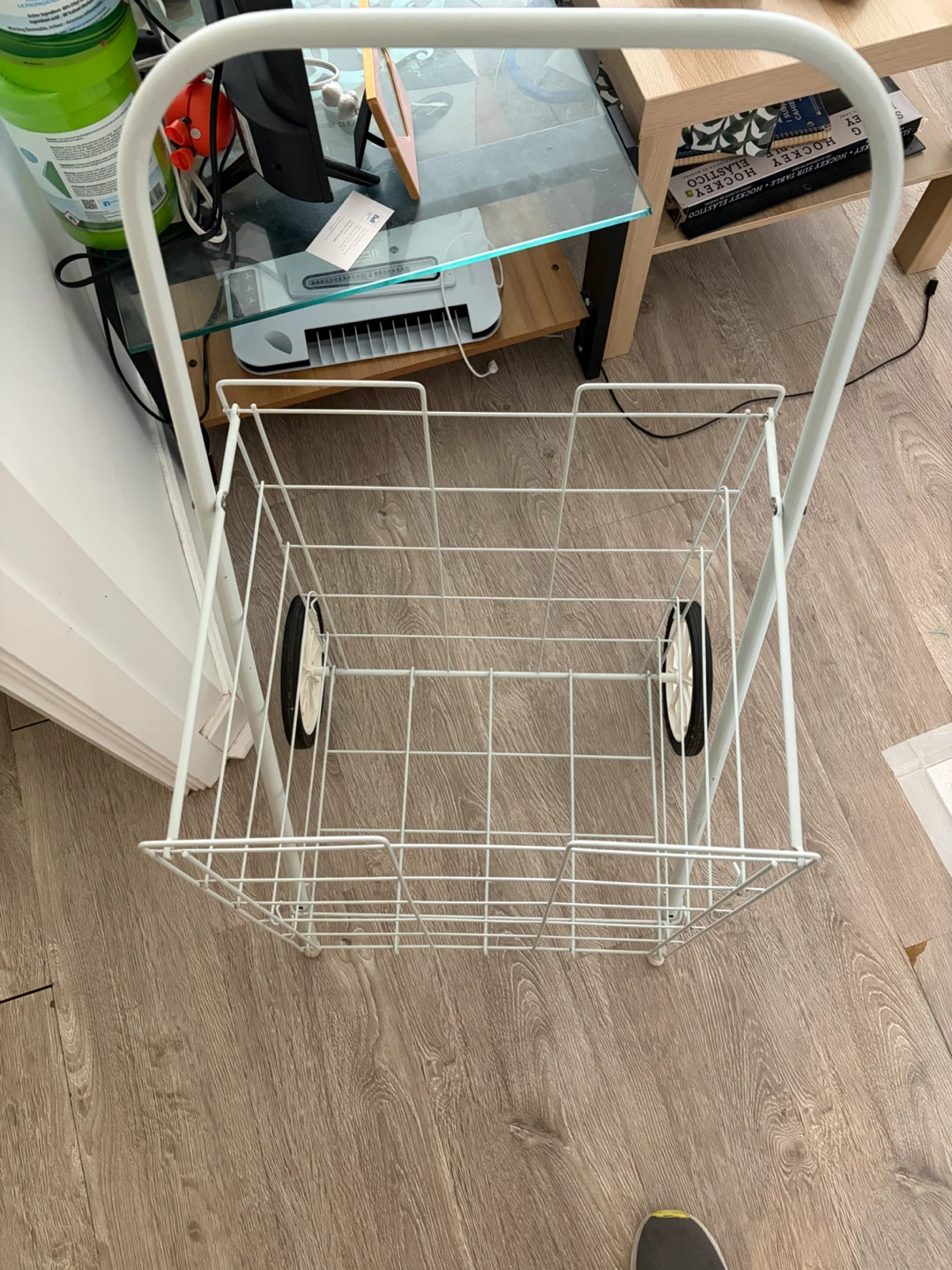 White Shopping Cart - photo 2