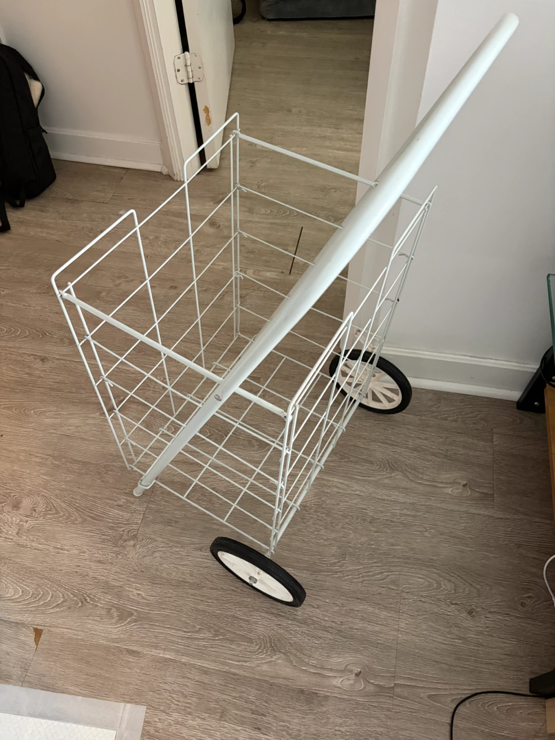White Shopping Cart - photo 3