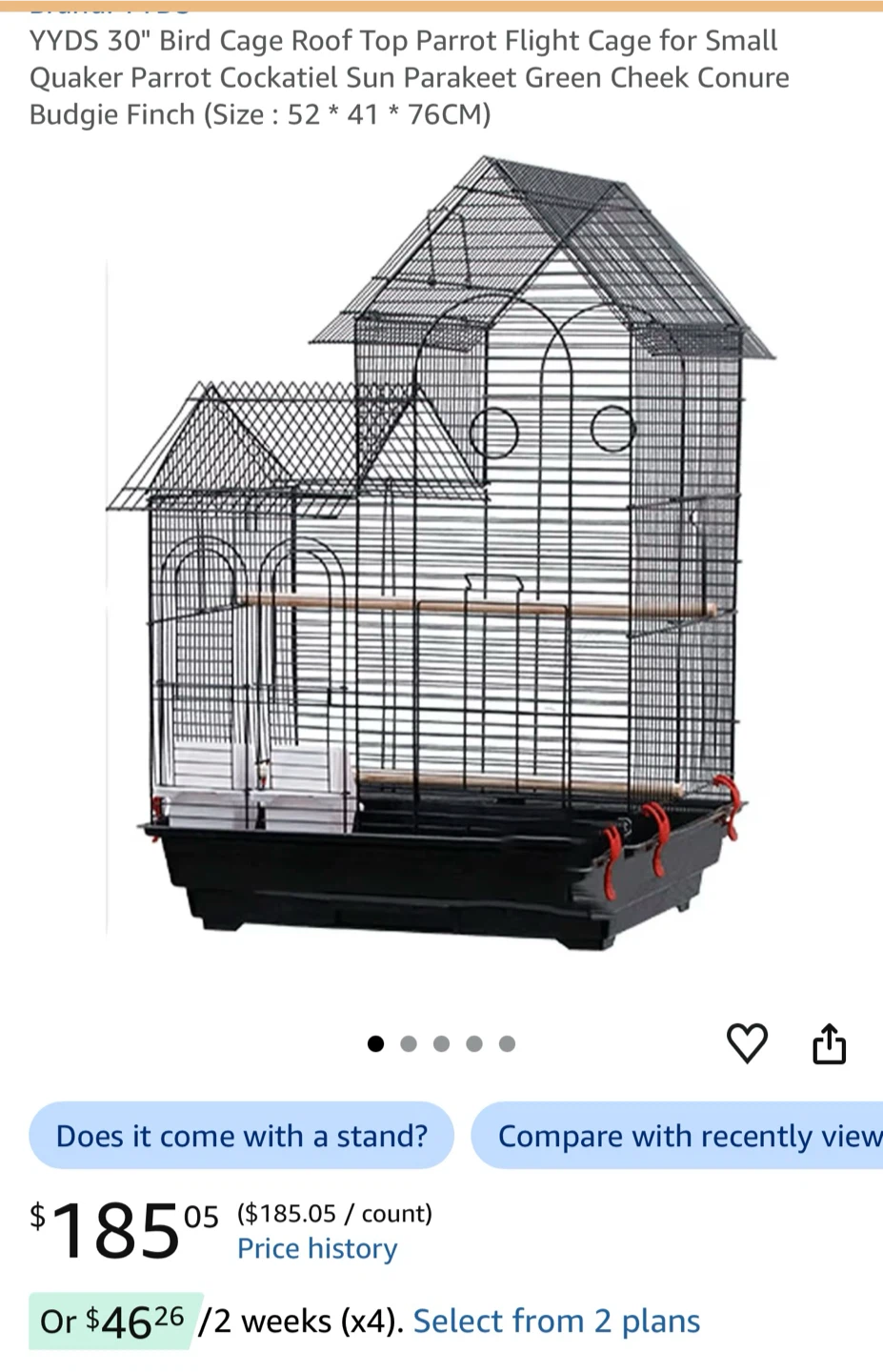 Large bird cage - photo 2