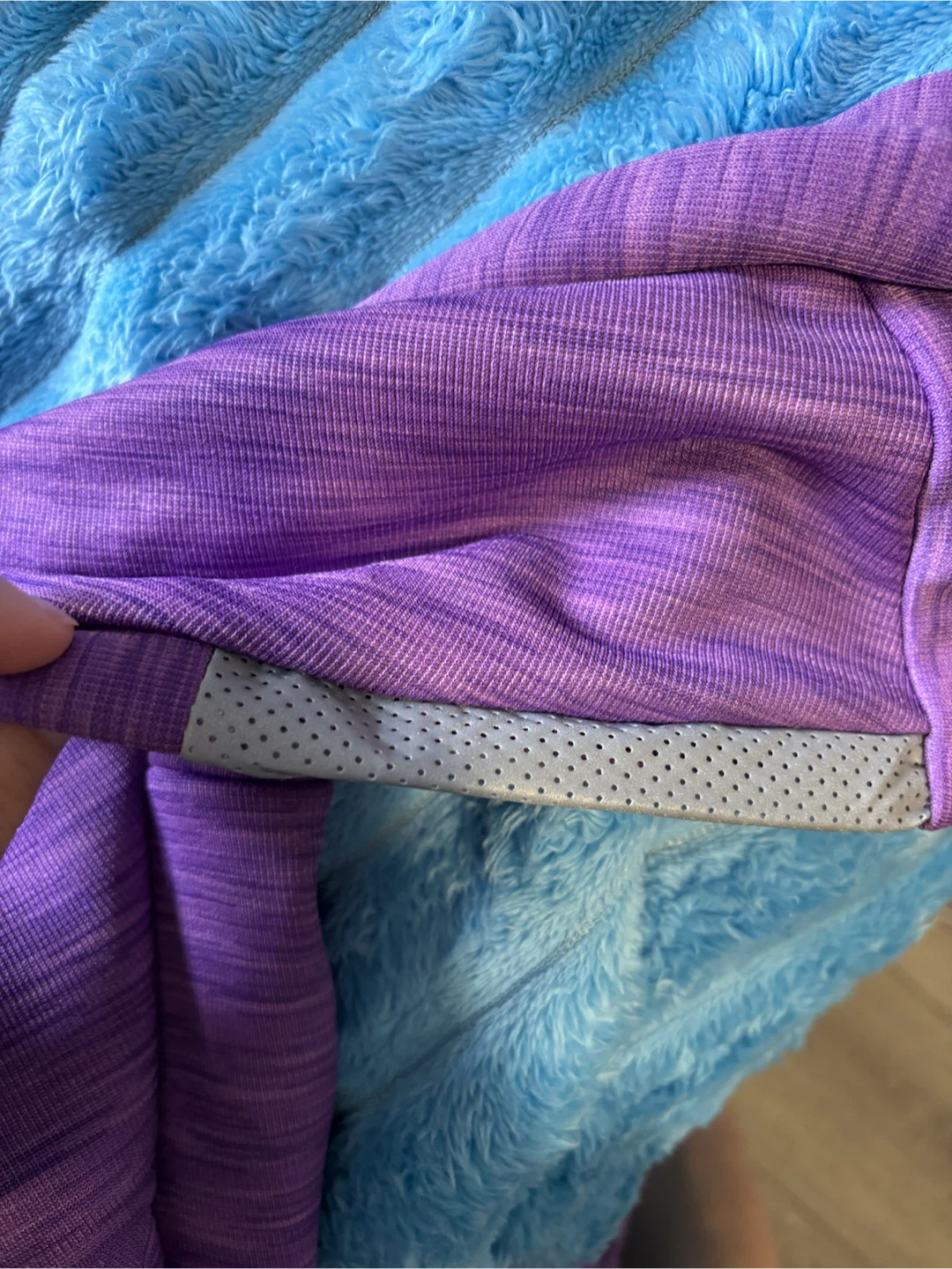 ACX Active Purple Faux Fur Lined Hoodie - photo 3