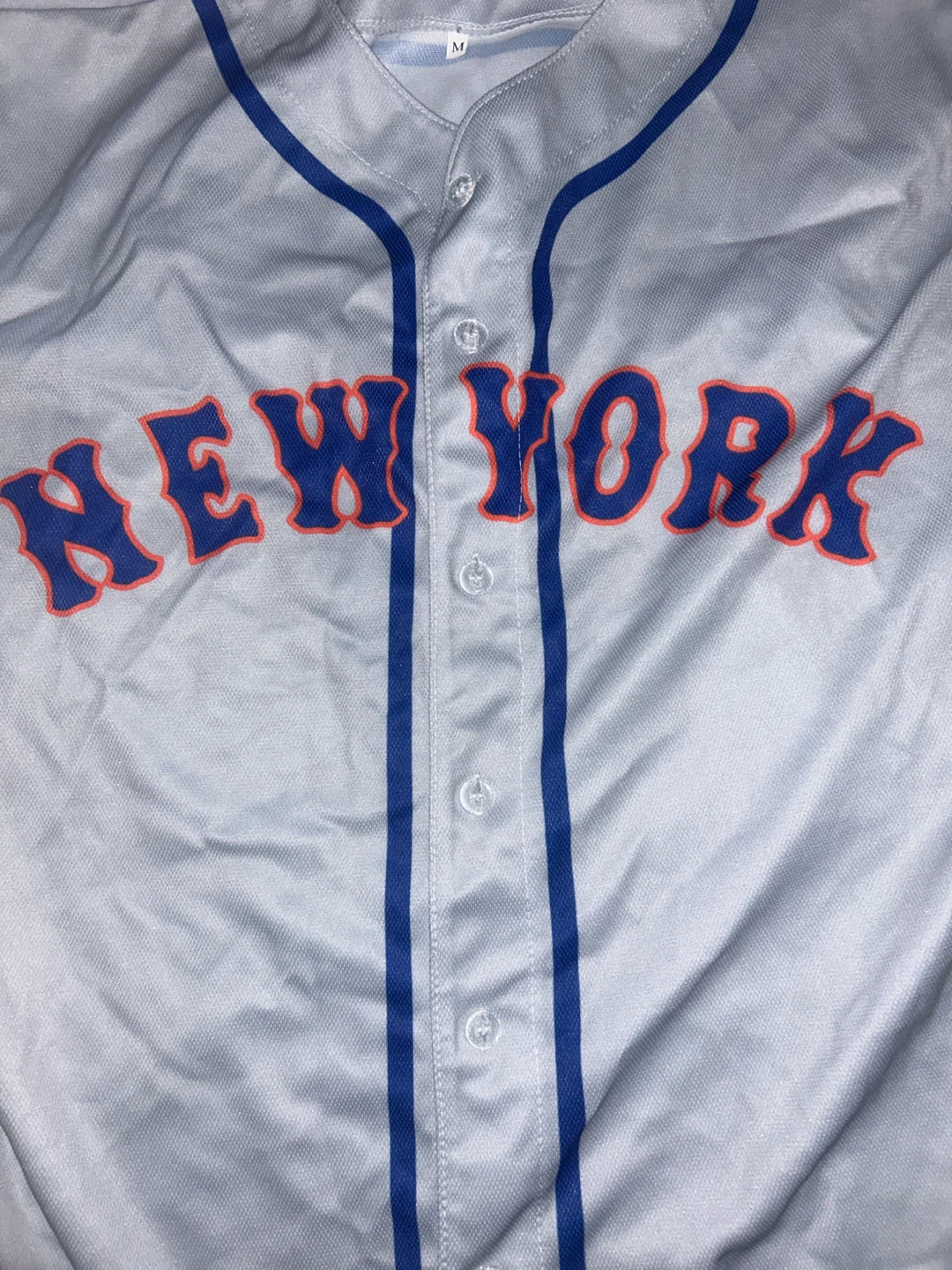 Mark Vientos Mets Away Jersey Size M