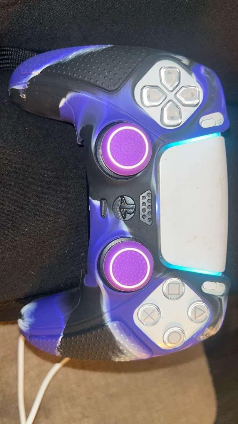 Custom Purple & Black PS5 Controller