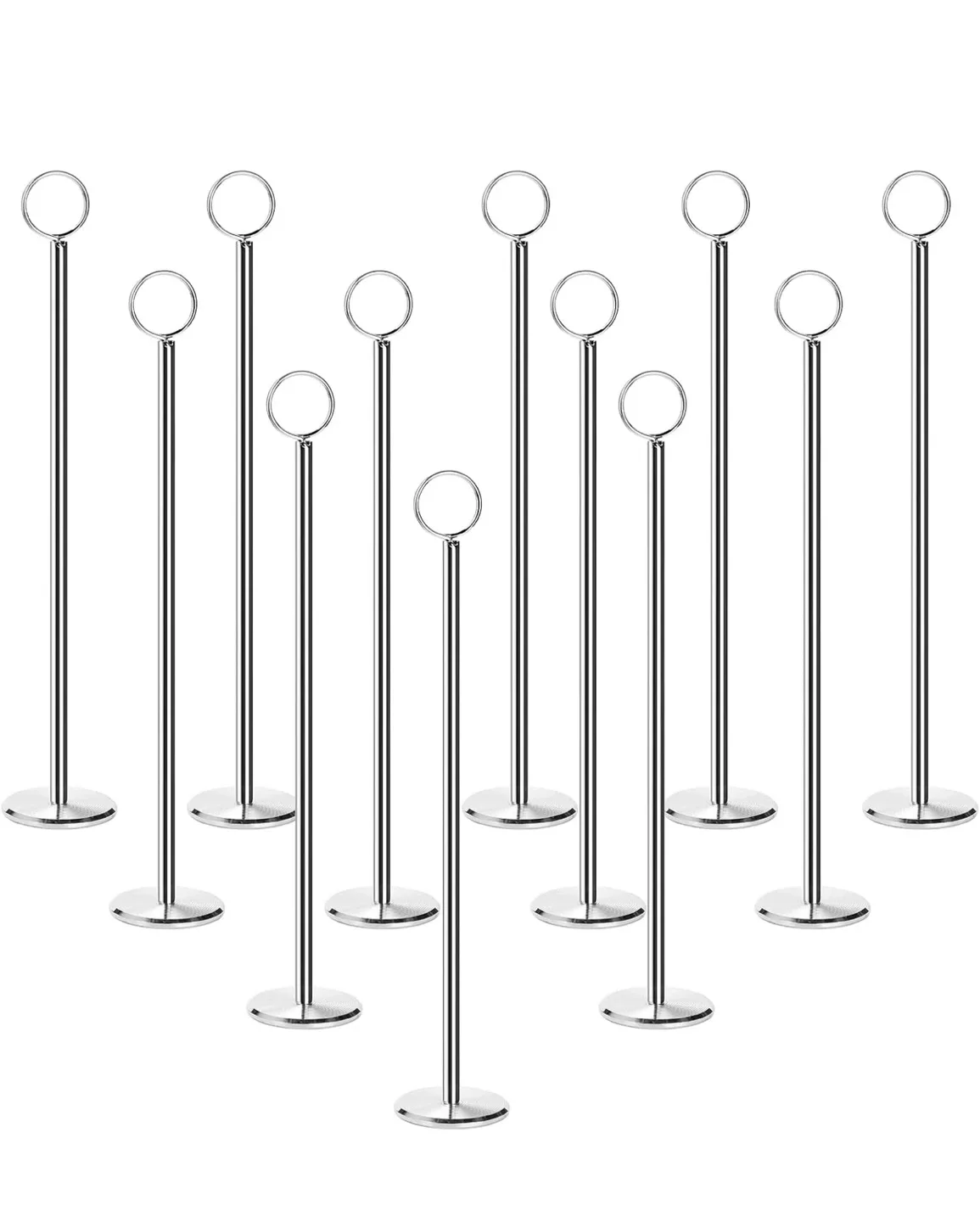 12" Table Number Holders - qty 23