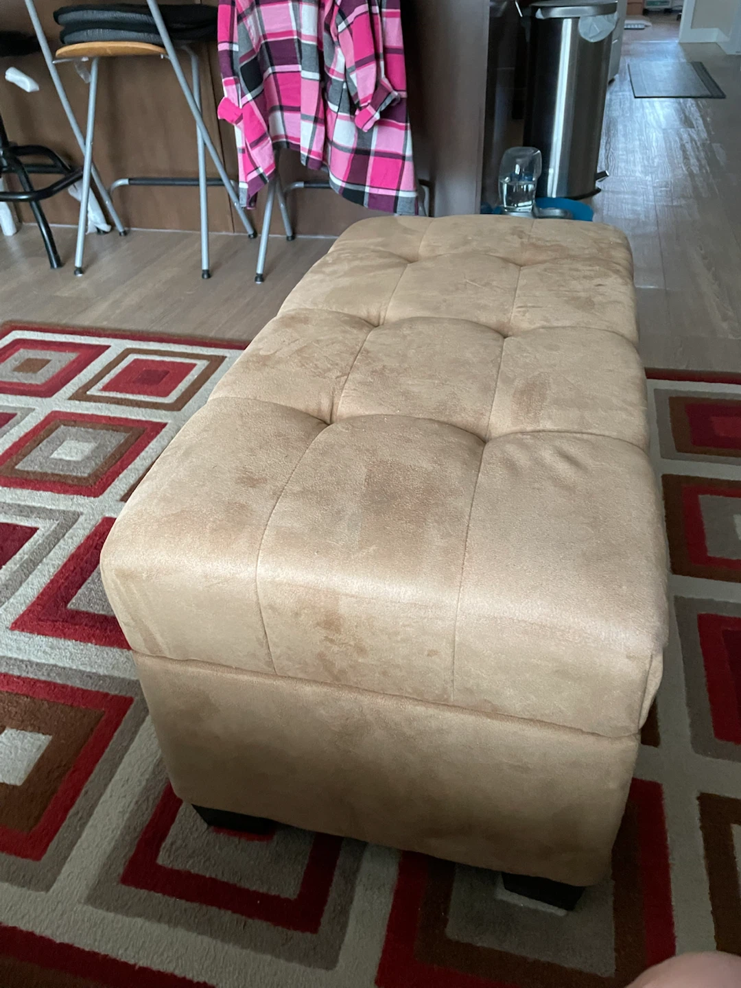 Tufted Ottoman Bench