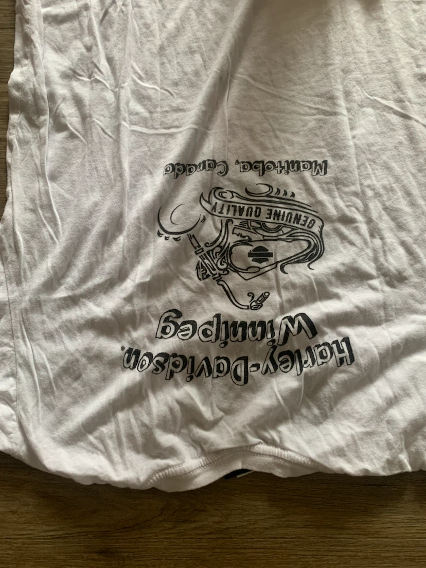White Harley-Davidson T-Shirt - photo 3