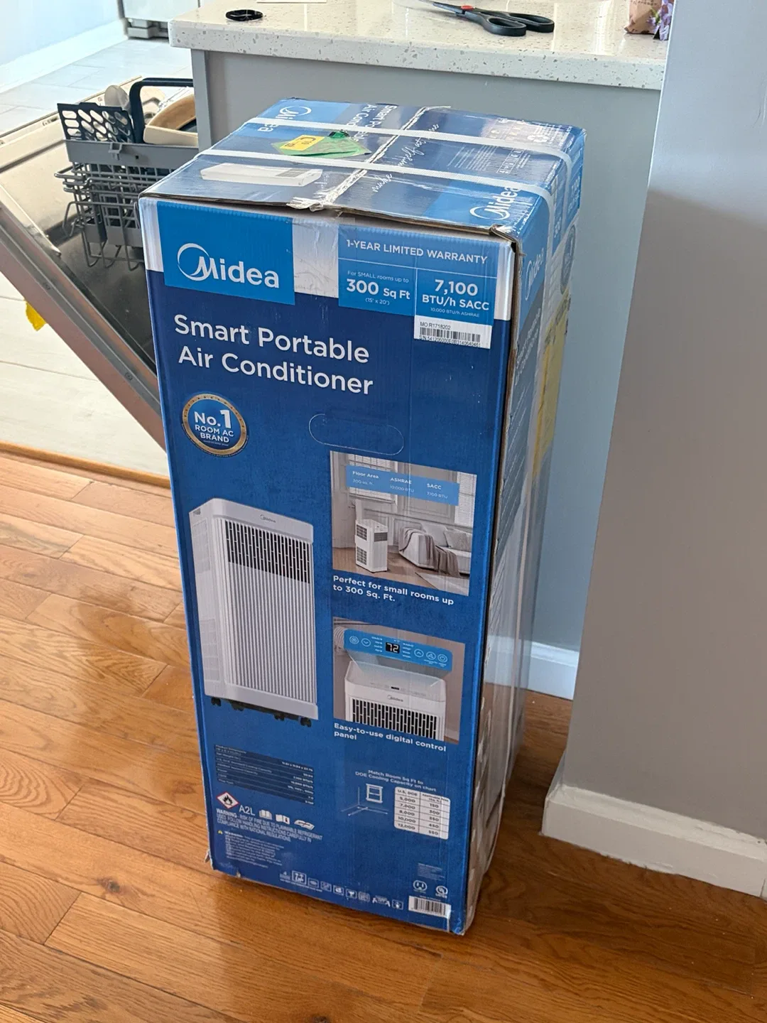 Midea 10,000 BTU Smart Portable Air Conditioner - photo 2
