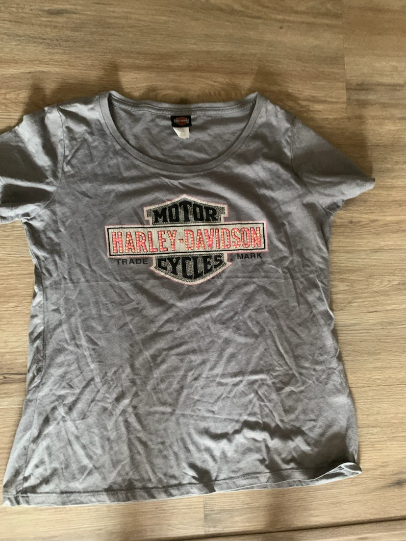 Harley-Davidson Women's Grey T-Shirt XL