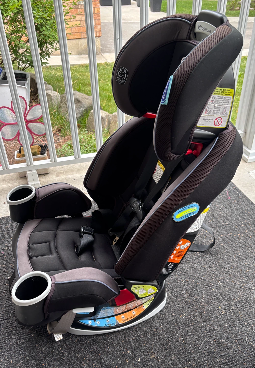 Graco 4Ever All-in-One Convertible Car Seat (May 2022) - photo 2