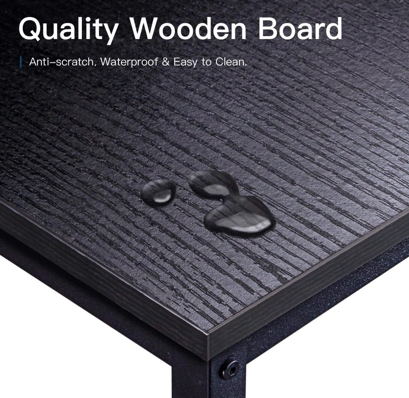Black Wooden Desk - photo 3