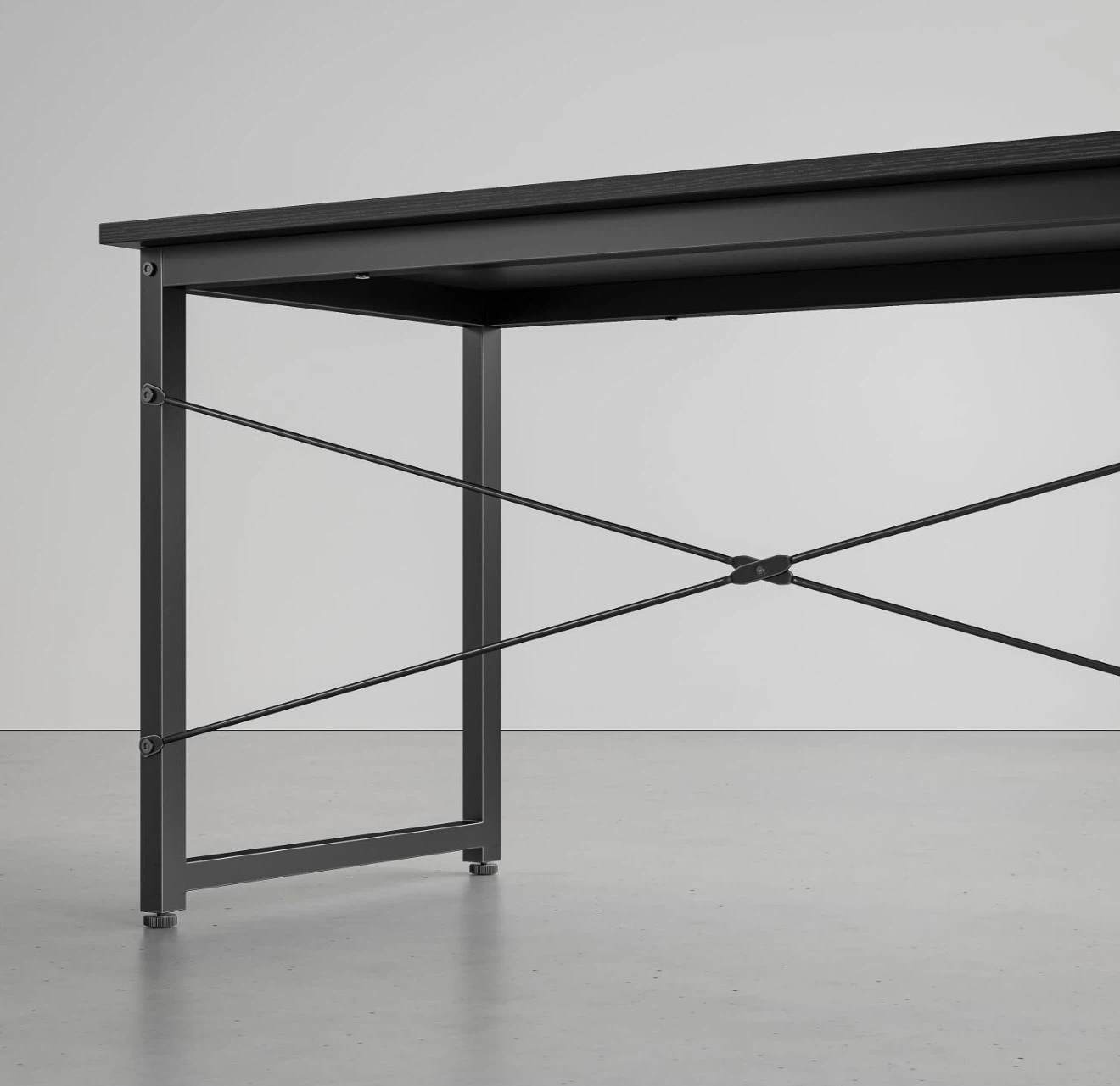 Black Wooden Desk - photo 4