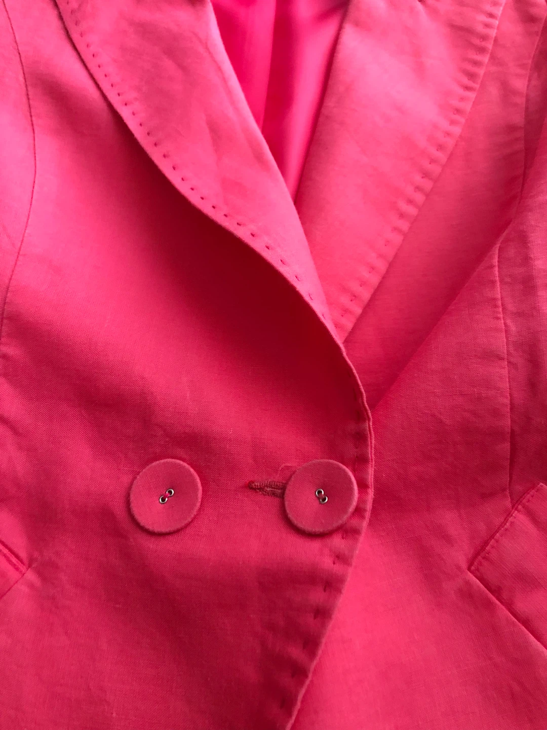 🩷Hot Pink Double-Breasted Blazer🩷 - photo 5
