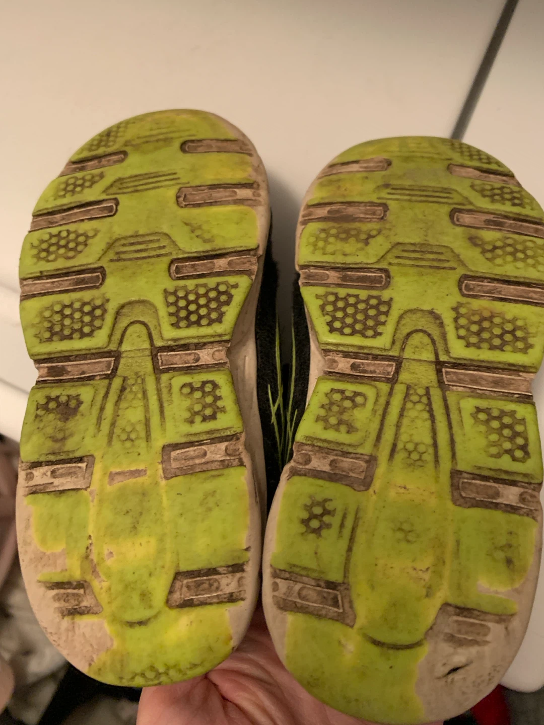 Kids Black Running Shoes Size 8 - photo 3