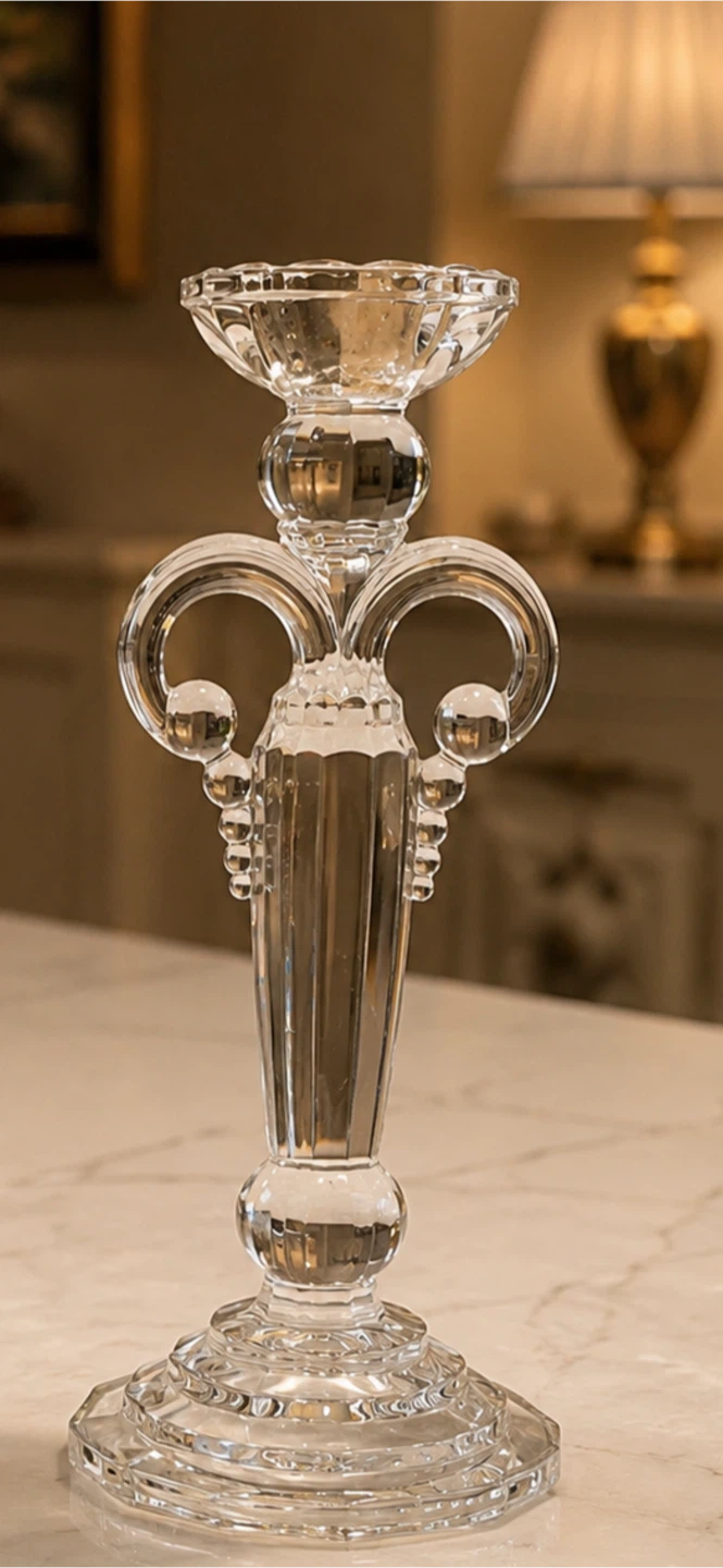 Crystal Candlesticks - Pair - photo 3