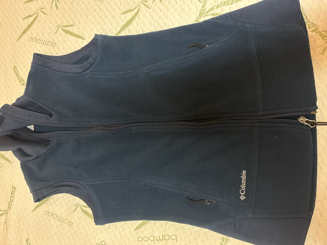 Columbia Fleece Vest - Navy Blue