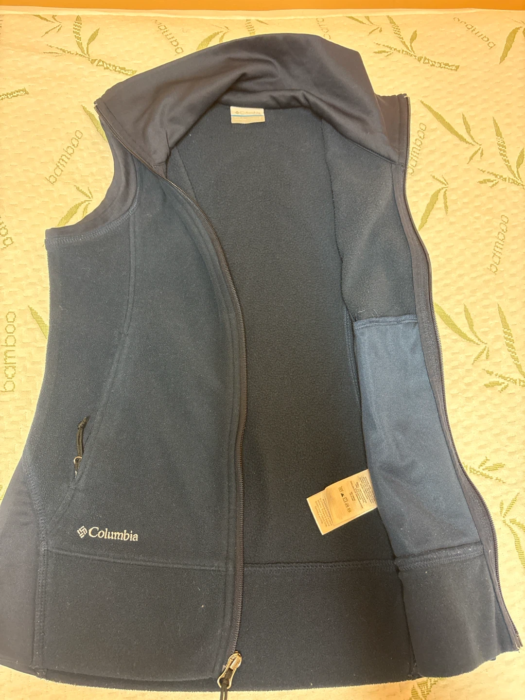 Columbia Fleece Vest - Navy Blue - photo 2