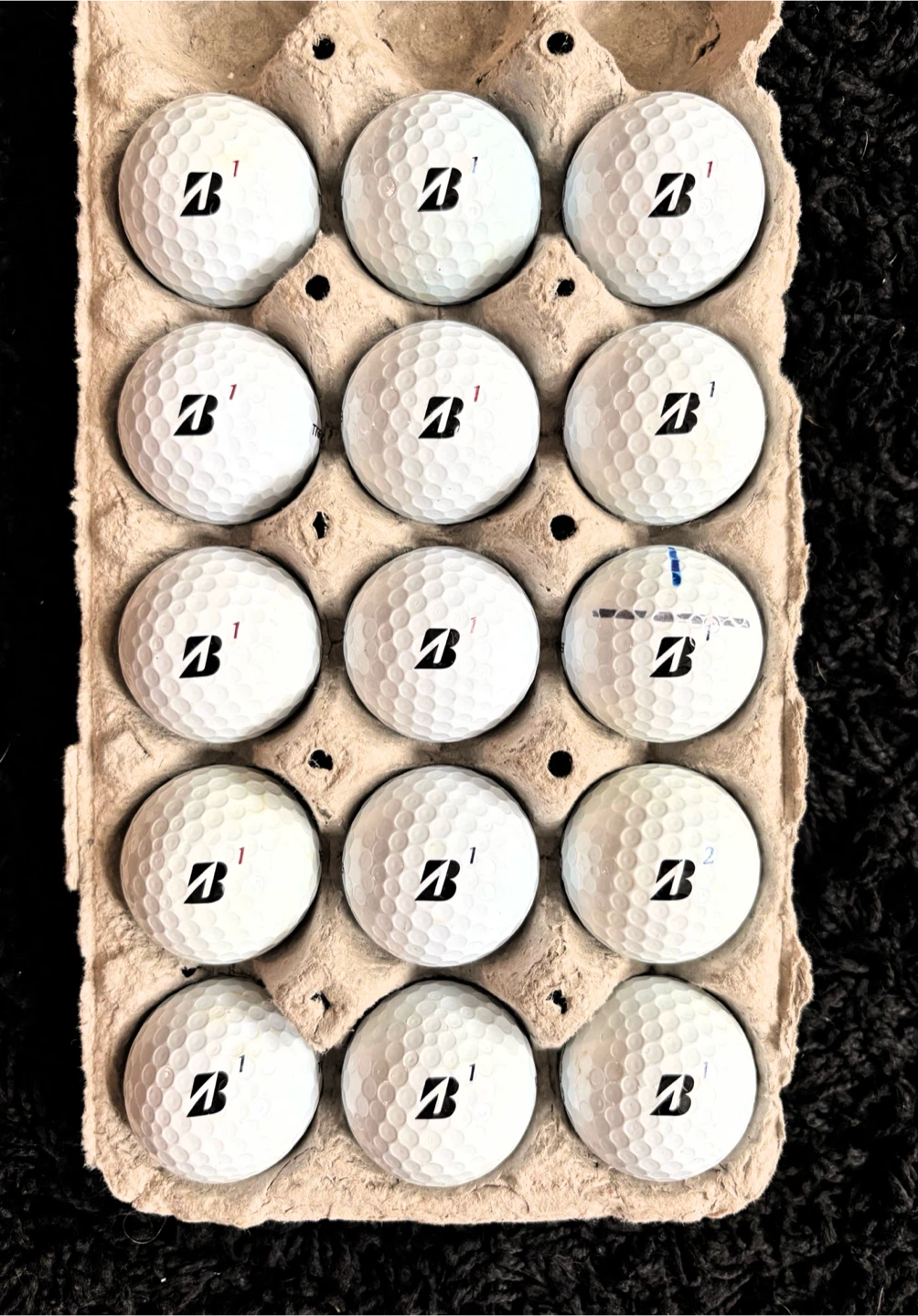 15 *RARE* Bridgestone Tiger Woods BX Golf Balls - photo 3