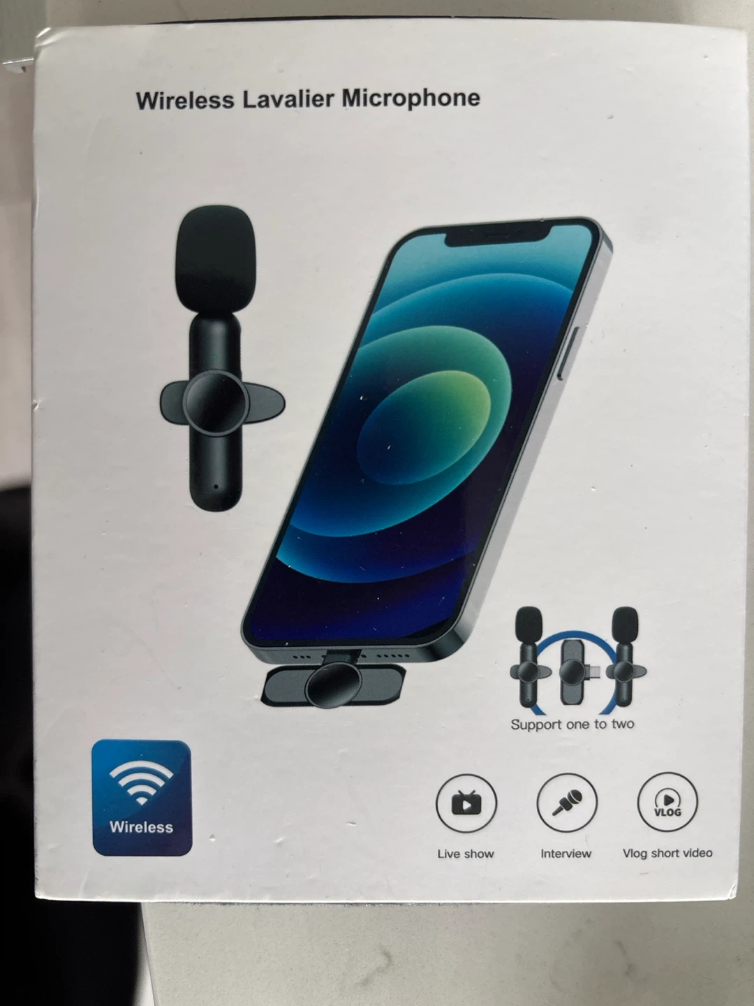 Wireless Lavalier Microphone for Live Show, Interview, Vlog - photo 2