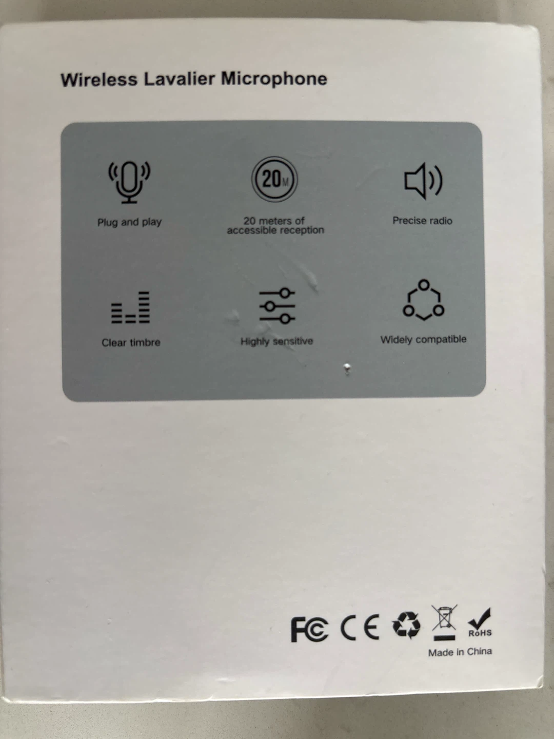 Wireless Lavalier Microphone for Live Show, Interview, Vlog - photo 3