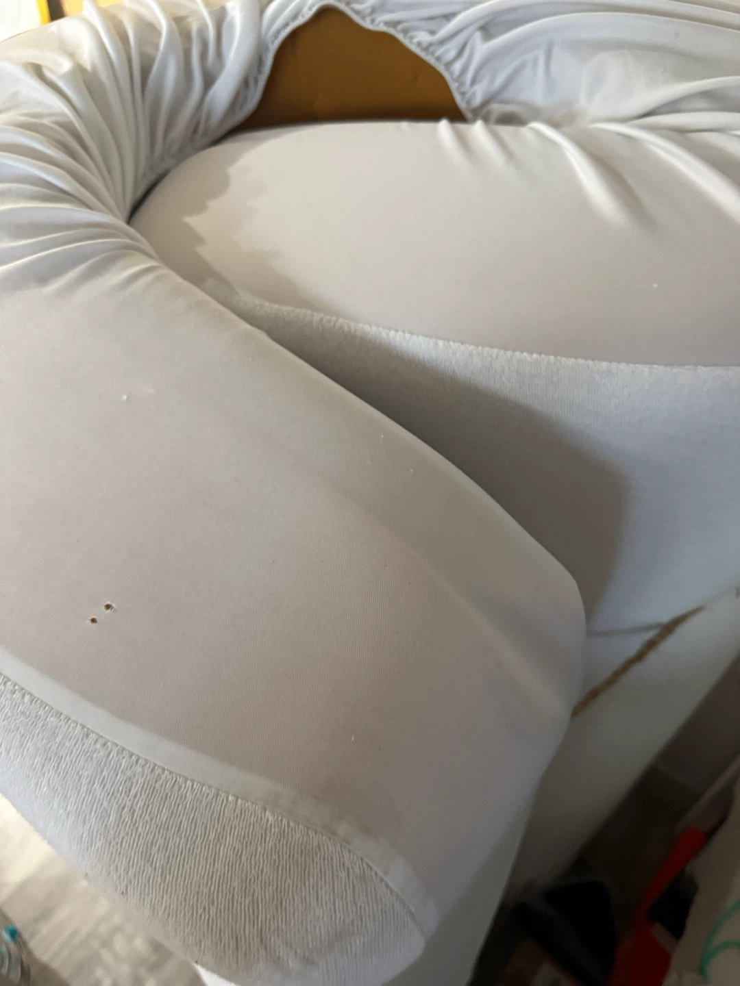 White Swivel Accent Chair - photo 2