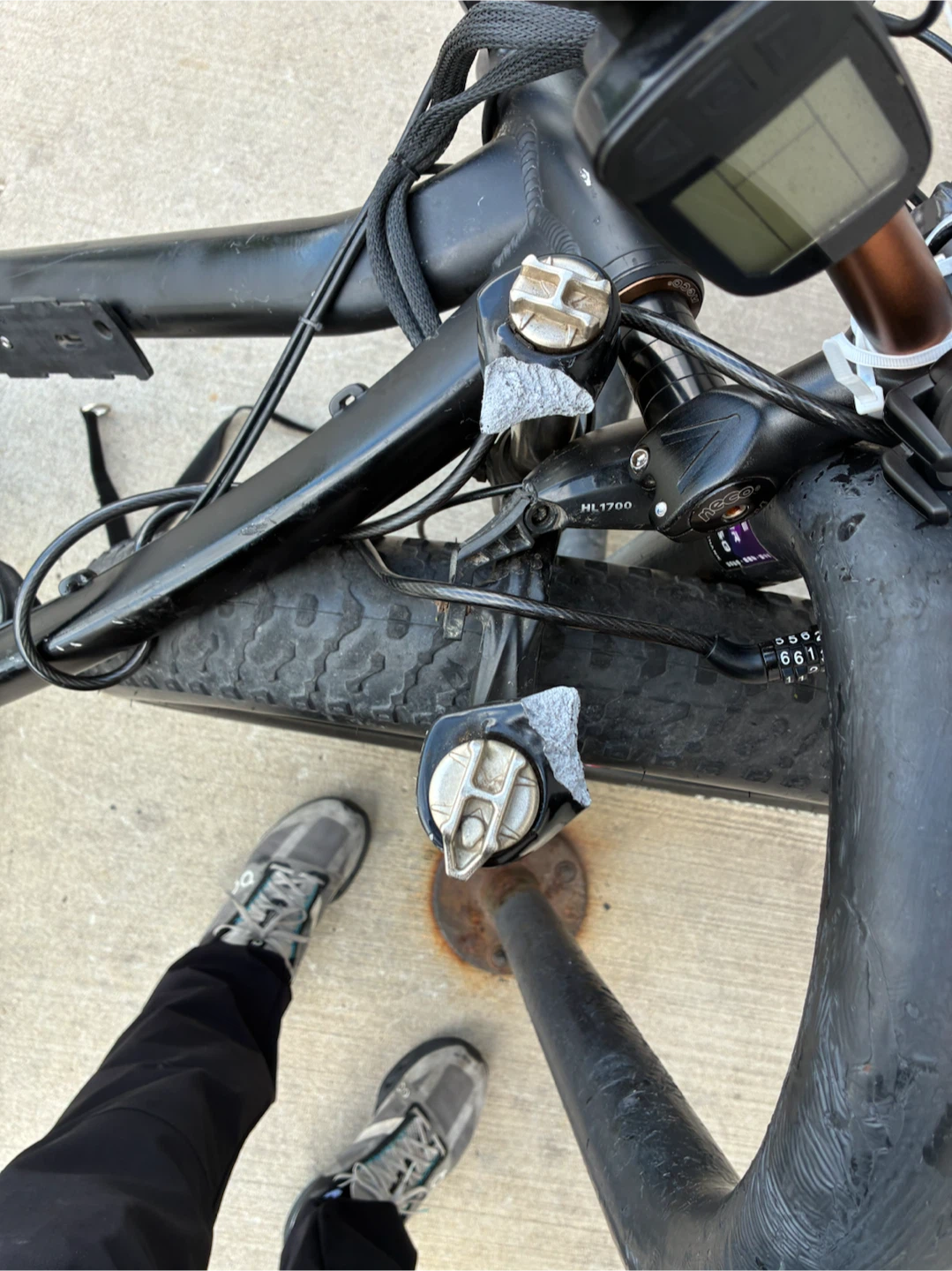 Black Electric Bike Battery - photo 2
