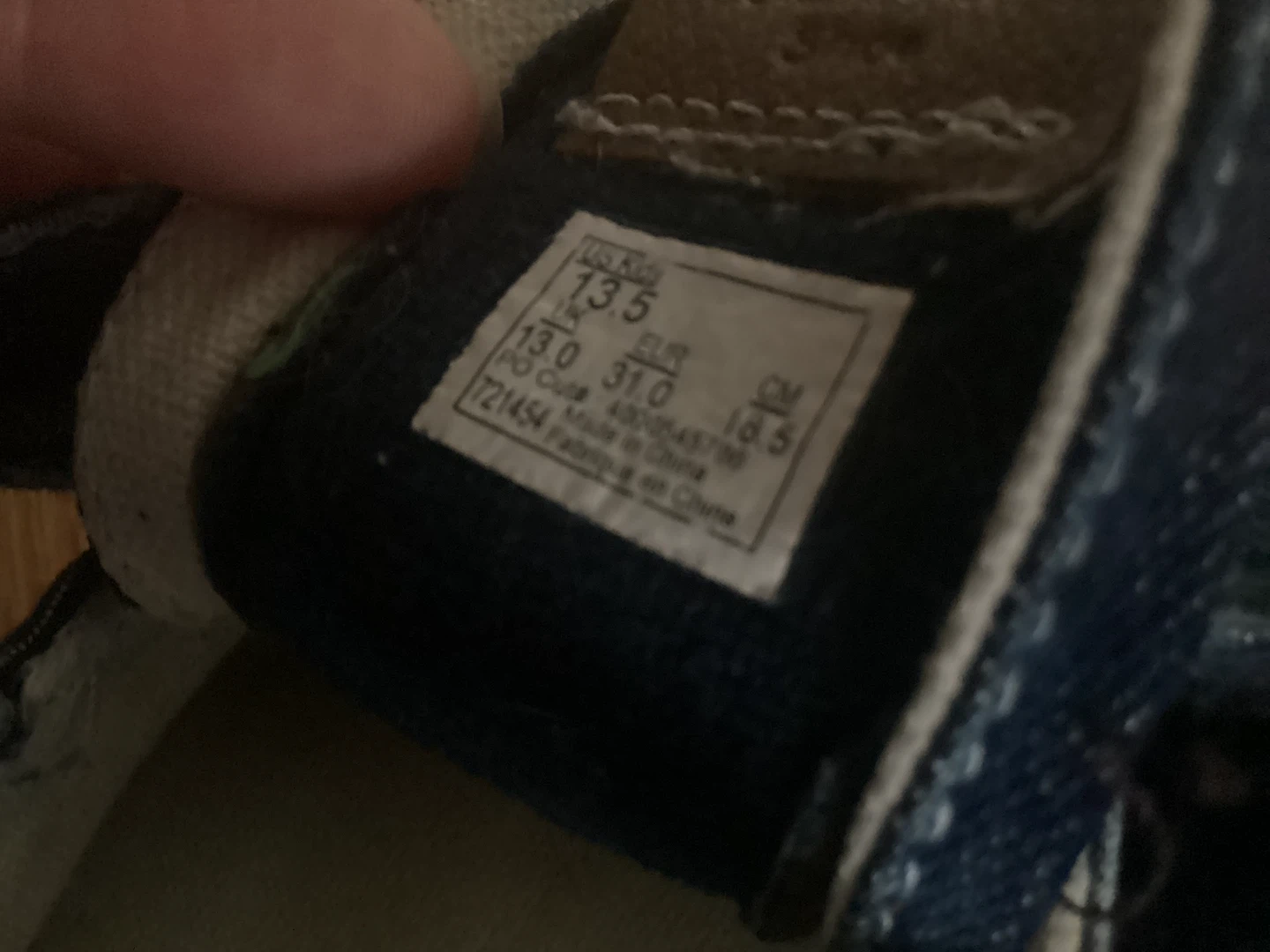 Vans Sk8-Hi Zip kids Shoes 13.5 - photo 3