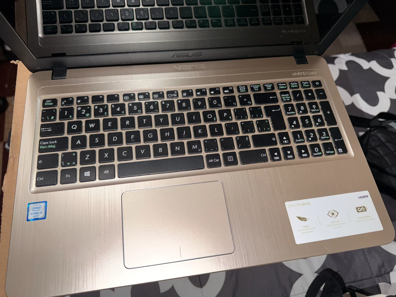 ASUS LAPTOP X540UAR intel core i3-6006U - photo 2