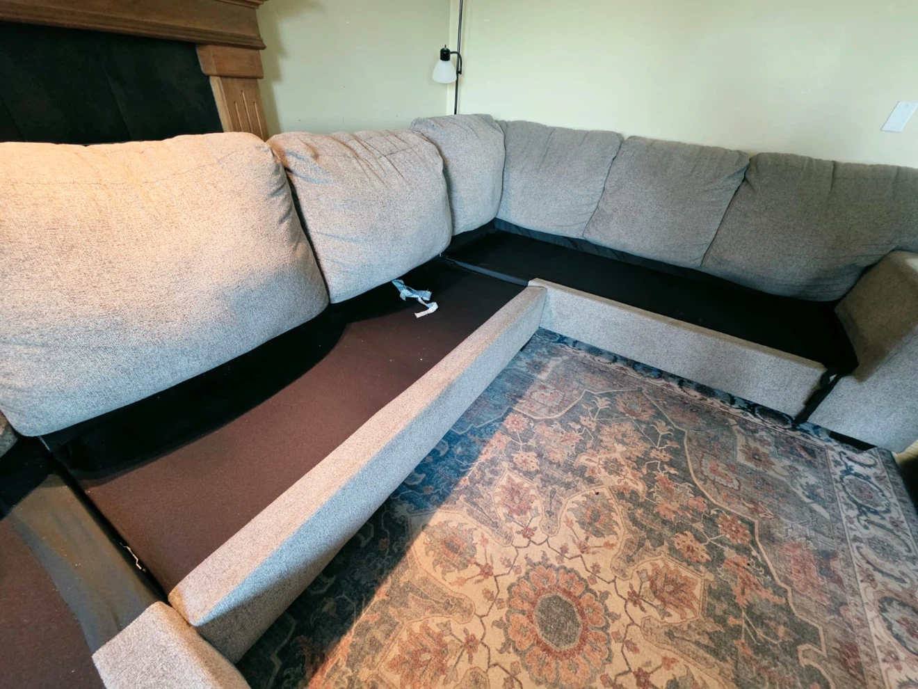 Ashley Ballinasloe 3 Piece Sectional - Platinum / Left Facing - photo 5