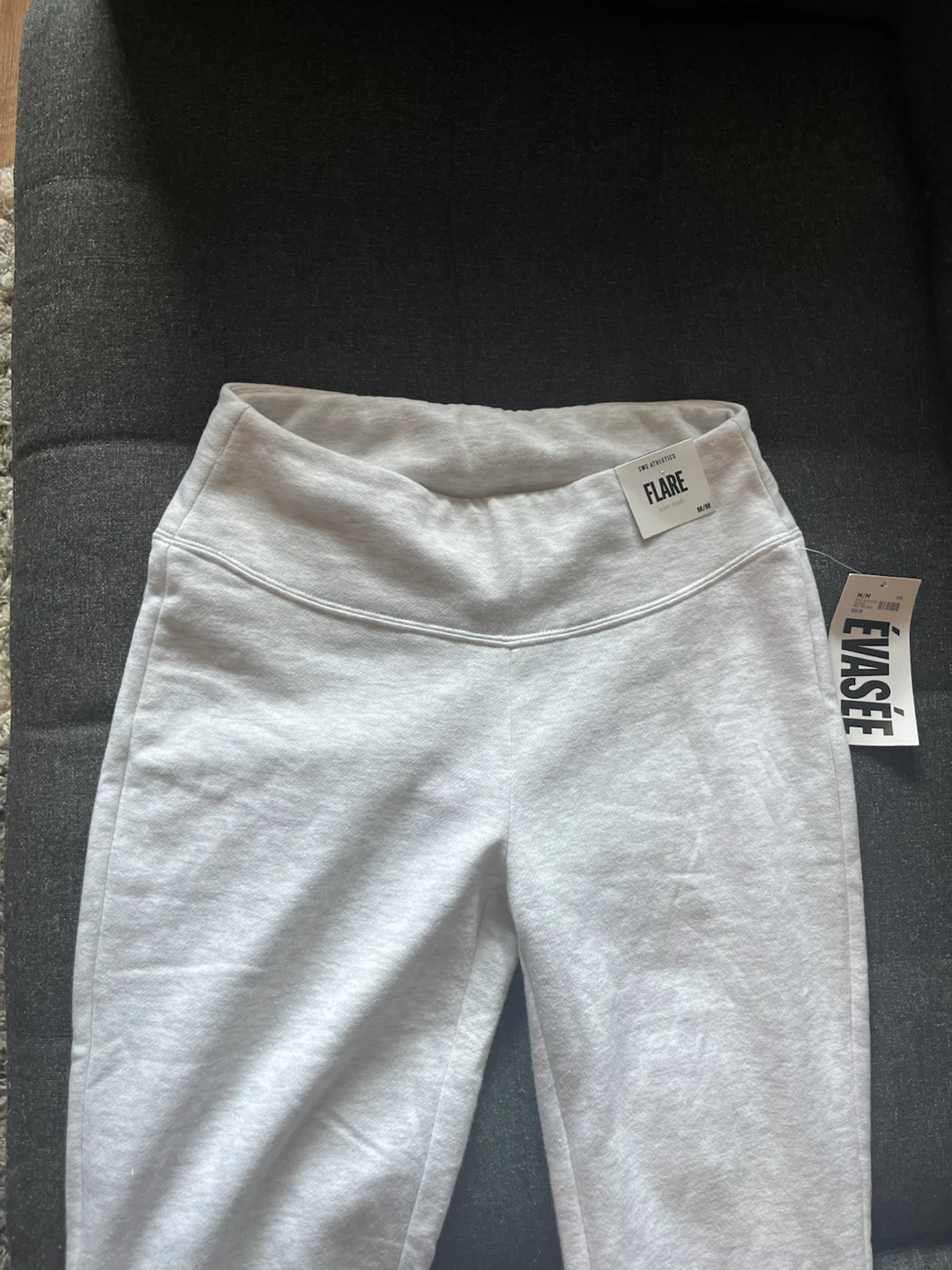 EVASÉE Flare Athletic Pants - Grey - photo 2